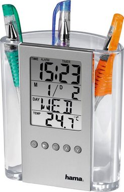 Hama LCD-Thermometer und Stifthalter Innenwetterstation