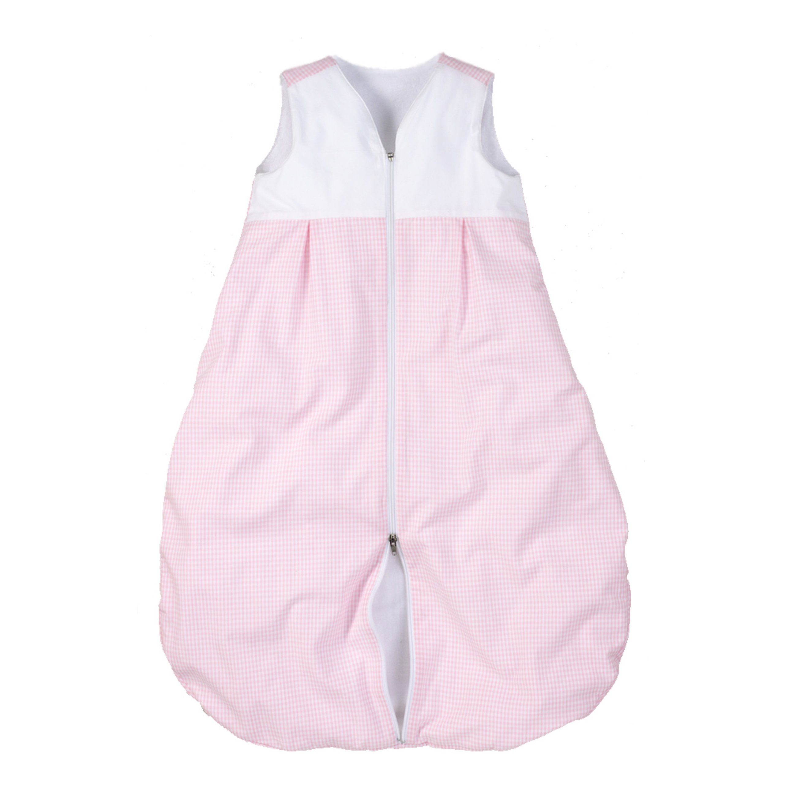 wellyou Babyschlafsack »Baby Schlafsack, Vichy-Karo mit Frottee, rosa Größe  74-98« online kaufen | OTTO