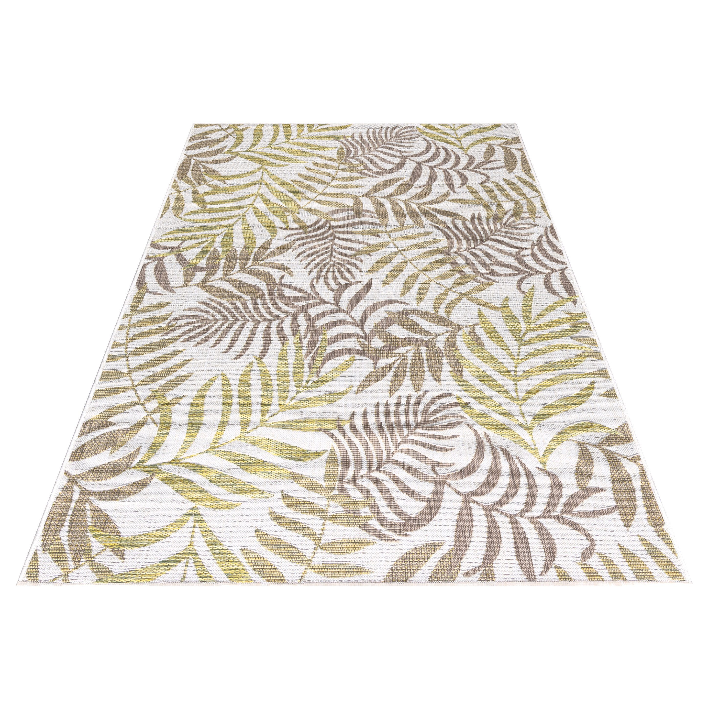 Carpettex Outdoorteppich Palmen Design, Läufer, Höhe: günstig online kaufen