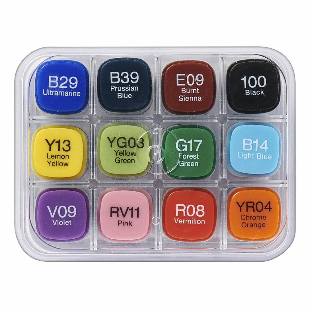 COPIC Marker Hochwertige Marker & Highlighter für Bürobedarf und Zeichnungen., (1-tlg)