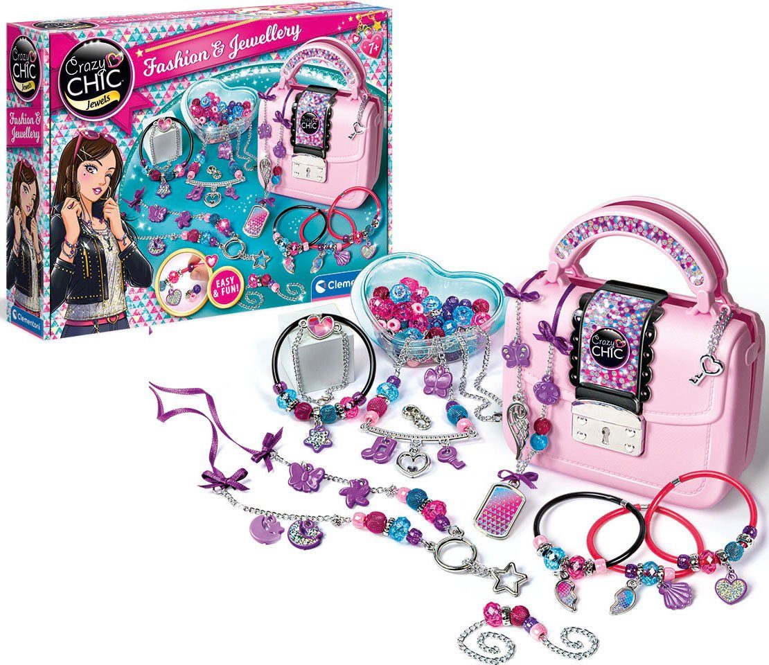 Clementoni® Kreativset Crazy Chic, Mode & Schmuck, Made in Europe