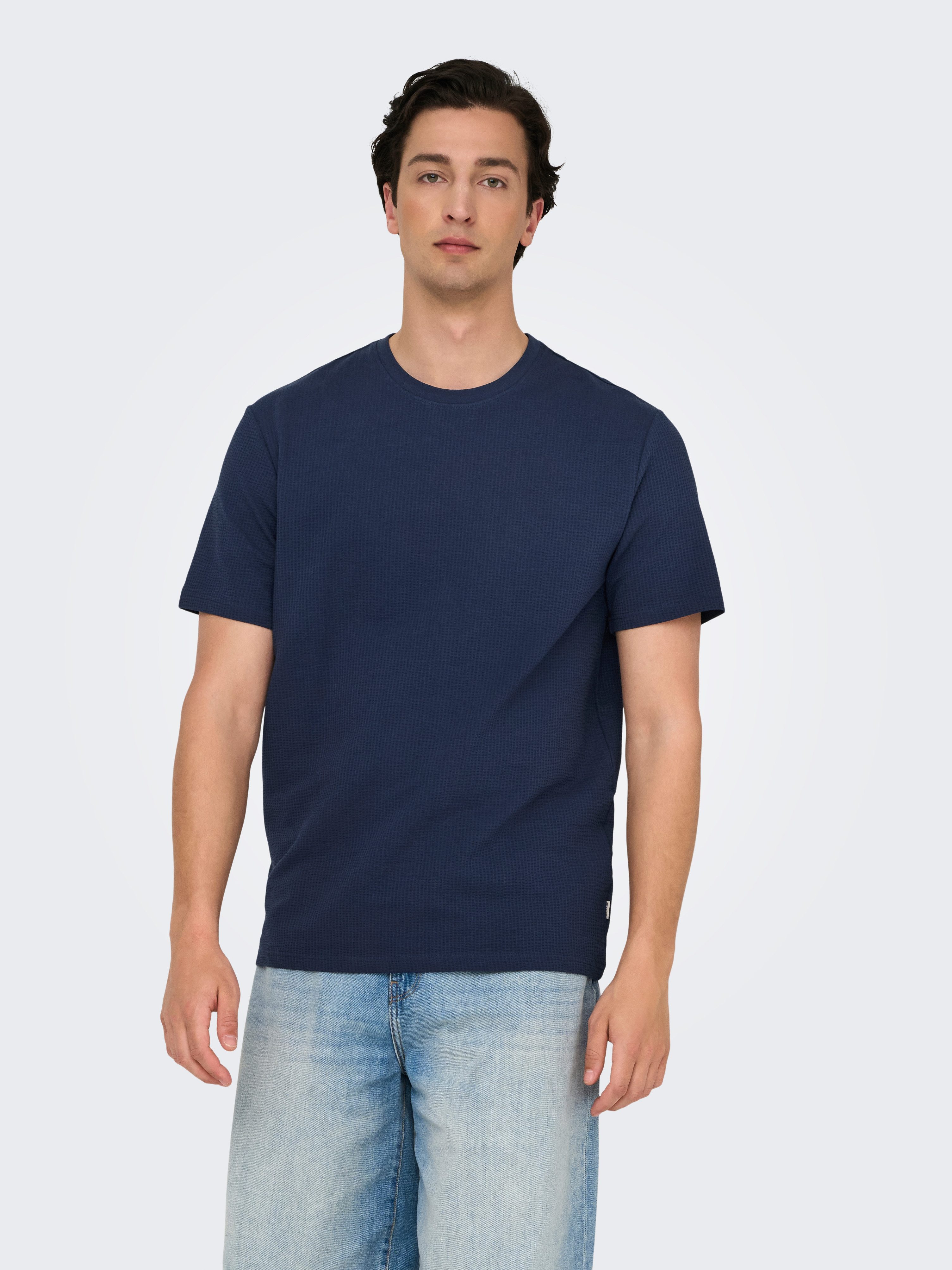 ONLY & SONS Rundhalsshirt ONSKIAN LIFE günstig online kaufen