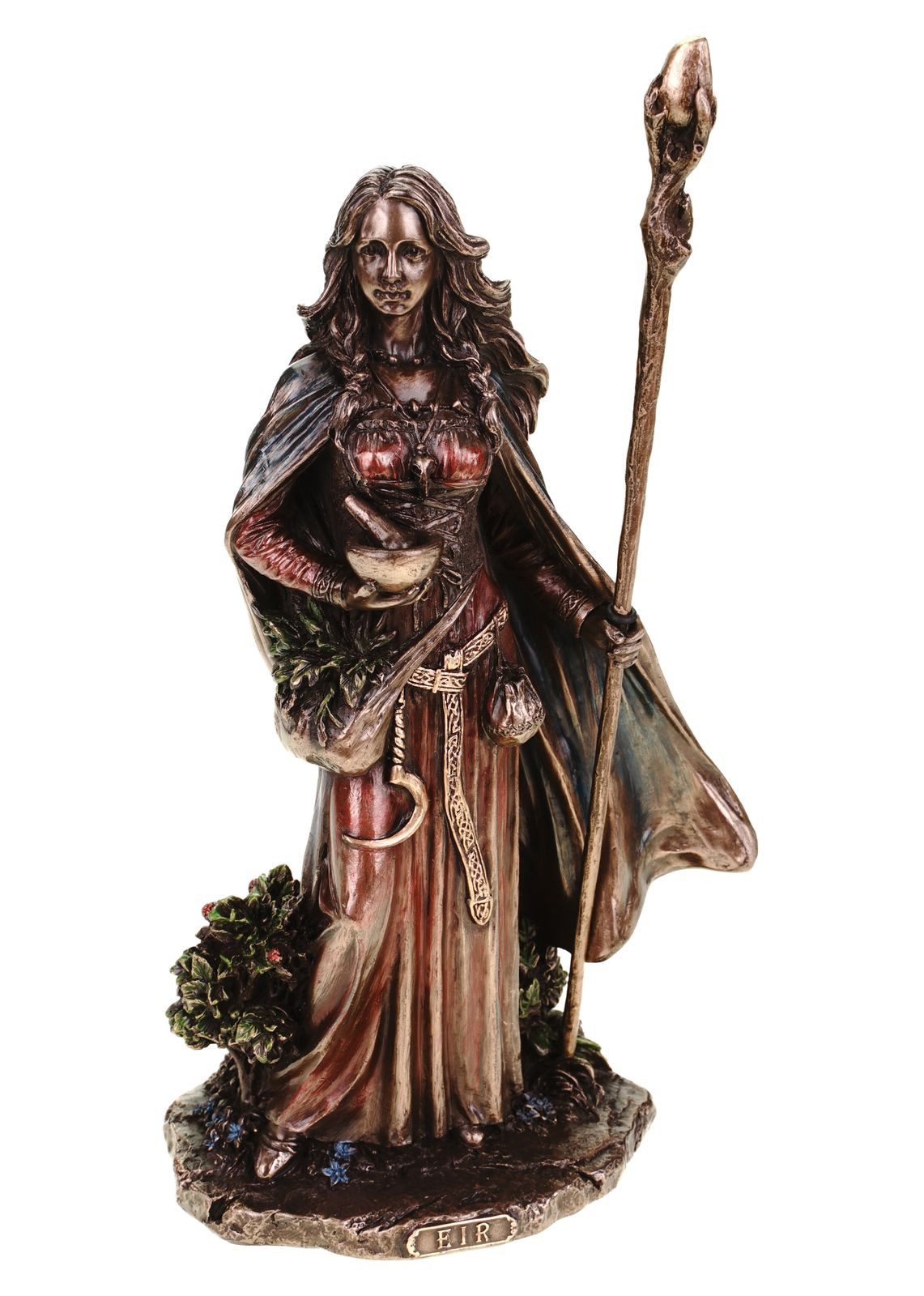 Dekofigur Germanische Walküre Eir Göttin der Heilkunst by Veronese 24 cm Figur