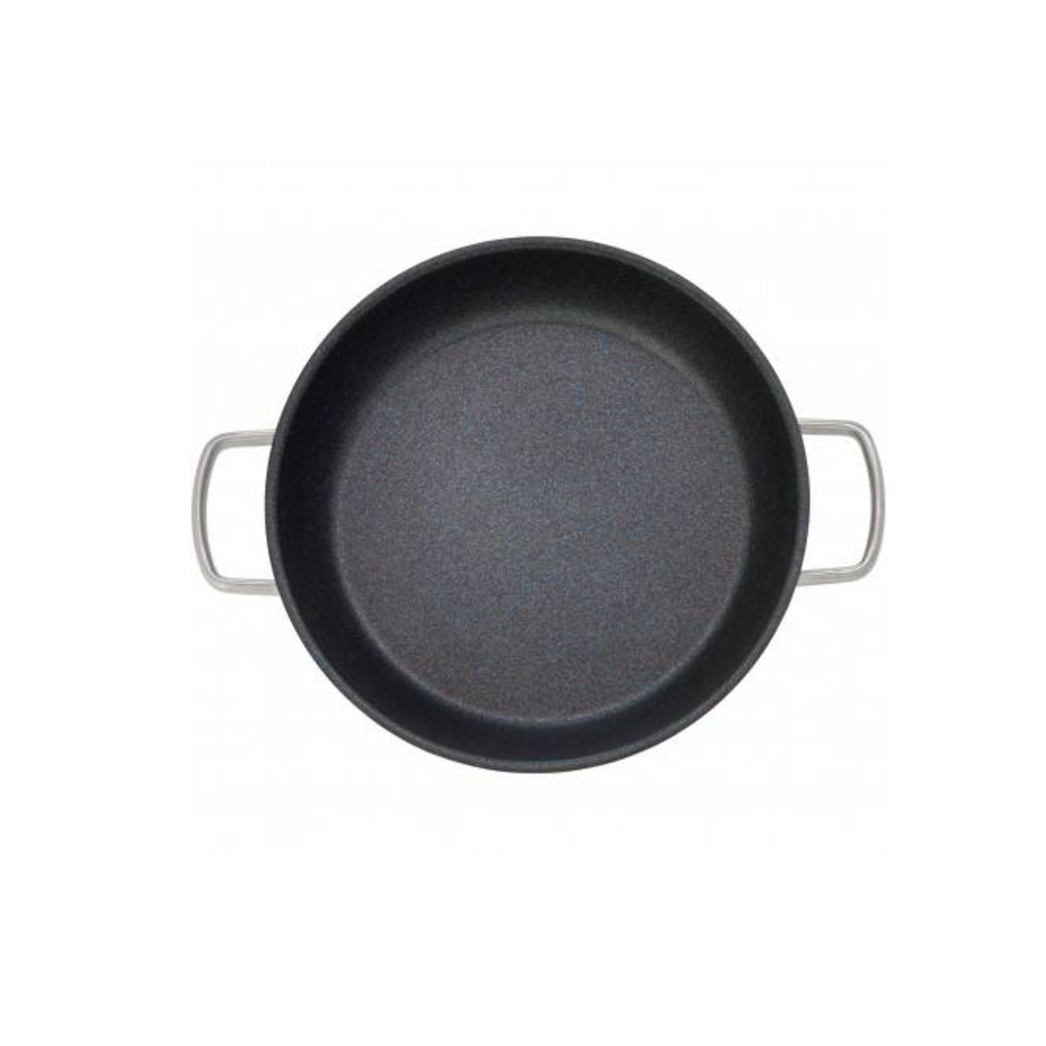 WMF Bratpfanne PermaDur Advance Servierpfanne, 28 cm, Cromargan® Edelstahl rostfrei 18/10 (1x Servierpfanne beschichtet 28 cm (Höhe 5,6 cm) - optimal für Herdplatten mit Ø 22 cm, 1-tlg)