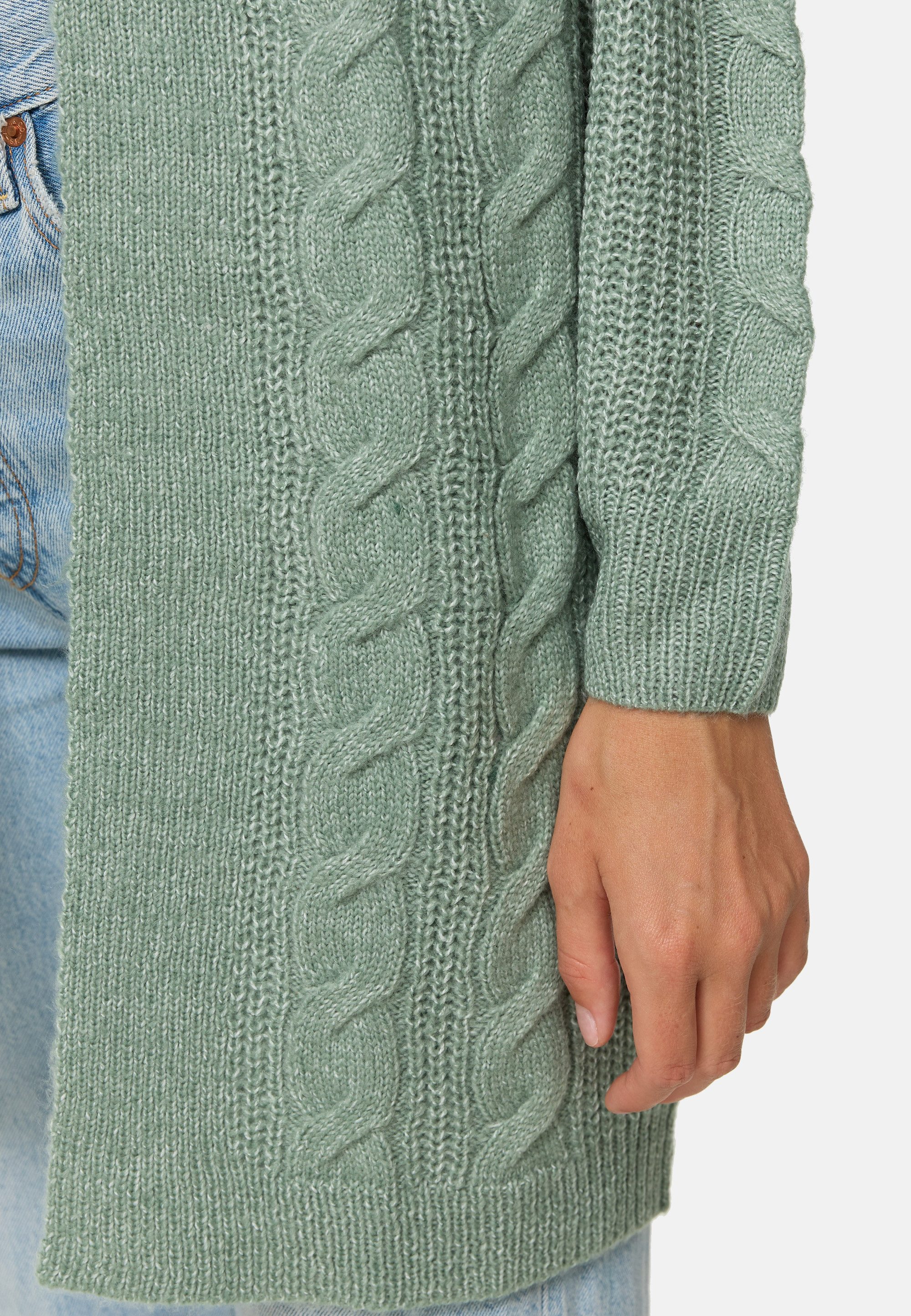 Threadbare Strickjacke THB Rozanna Cable Detail Cardigan (1-tlg) mit tollem Strickmuster