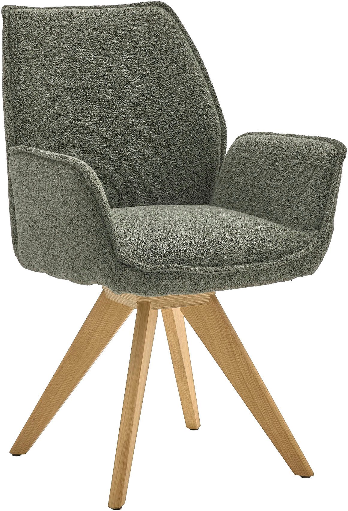 Musterring Esszimmerstuhl Tiama (Set, 2 St), Stativgestell Eiche massiv, 18 günstig online kaufen