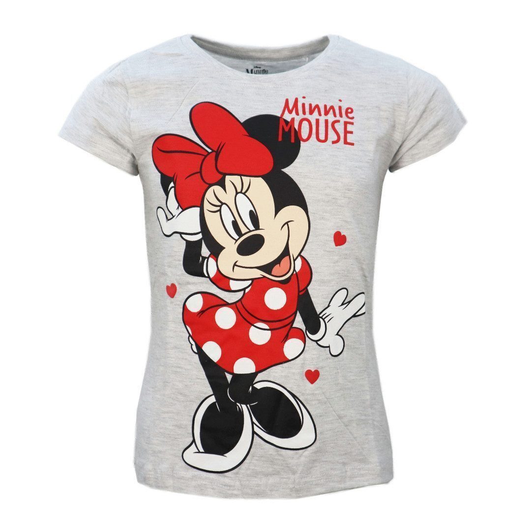 Disney Schlafanzug Disney Minnie Maus Mouse Kinder Schlafanzug Pyjama Gr. 116 Shirt Short