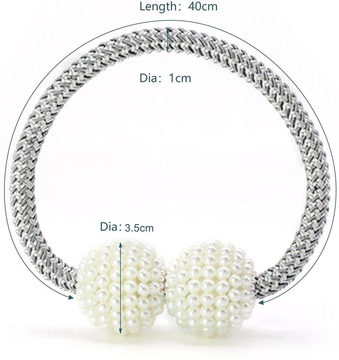 COOL-i ® Magnethalter für Gardinen, Vorhänge,magnetische Vorhanghalter im 6 günstig online kaufen