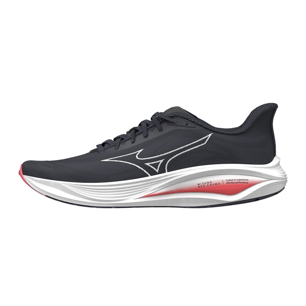 Mizuno MIZUNO NEO COSMO Baritone Blue/Snow White/Striking Coral Laufschuh