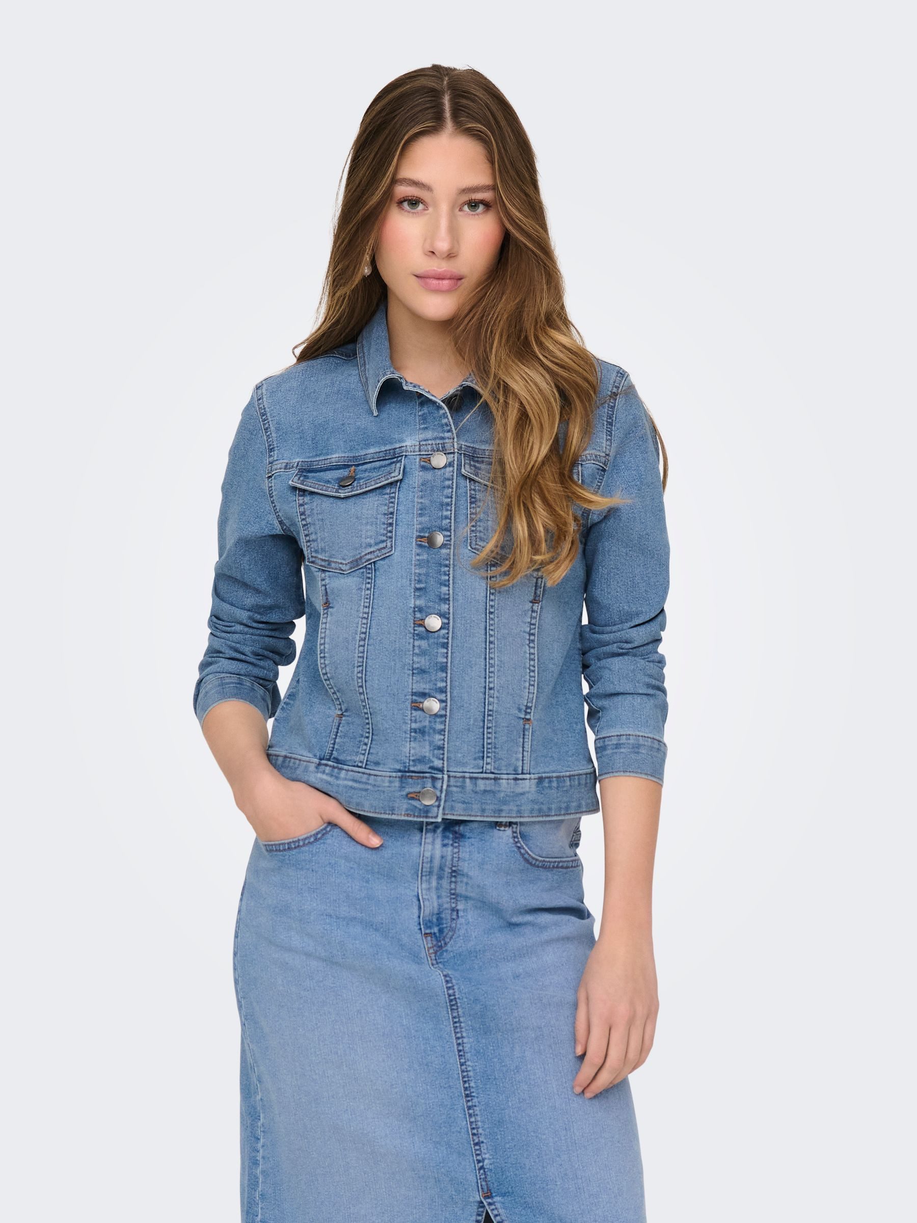 JACQUELINE de YONG Jeansjacke Klassische Denim günstig online kaufen