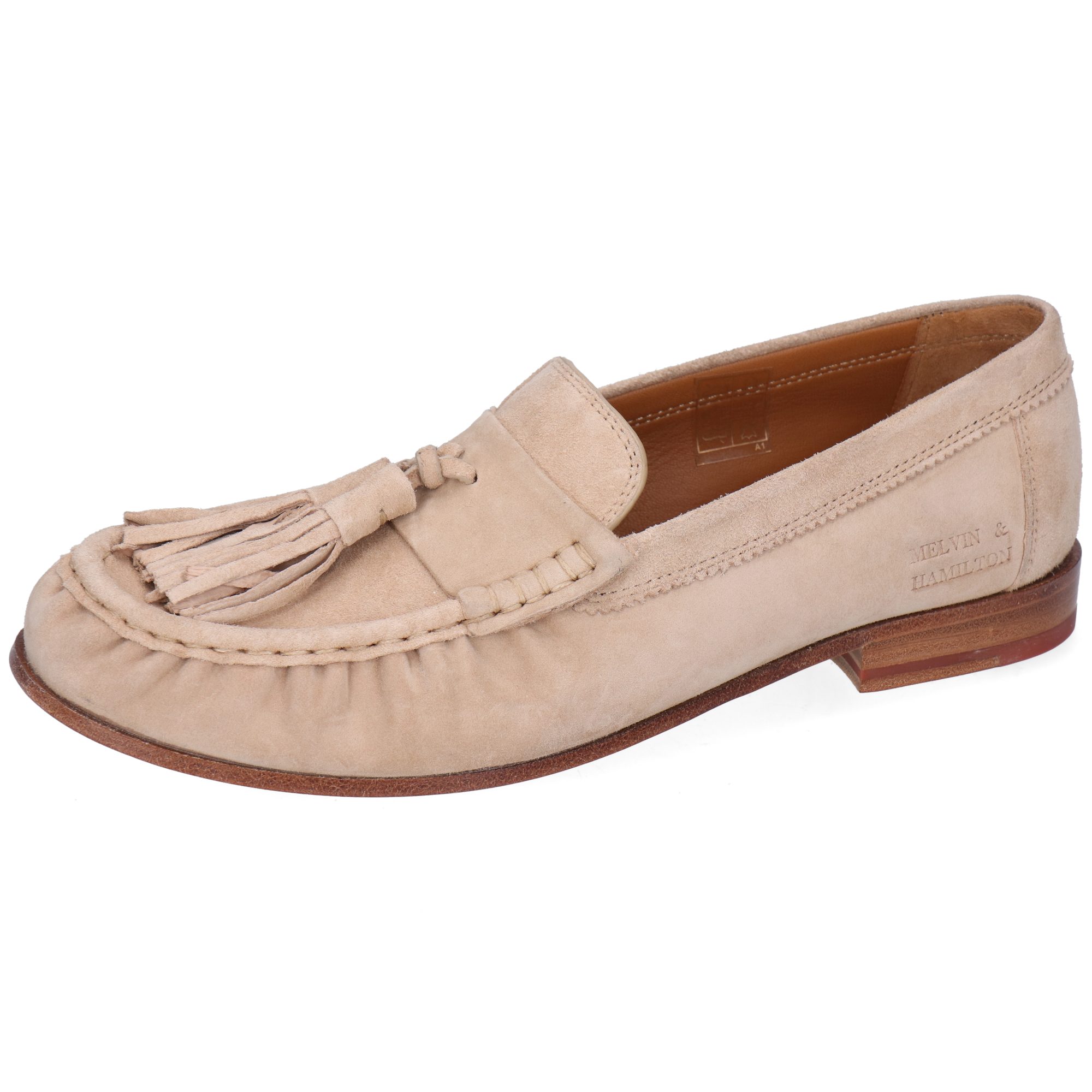 Melvin & Hamilton Kamilla 3 Leder-Loafers für Damen Loafer Flache Absätze, Echtes Leder
