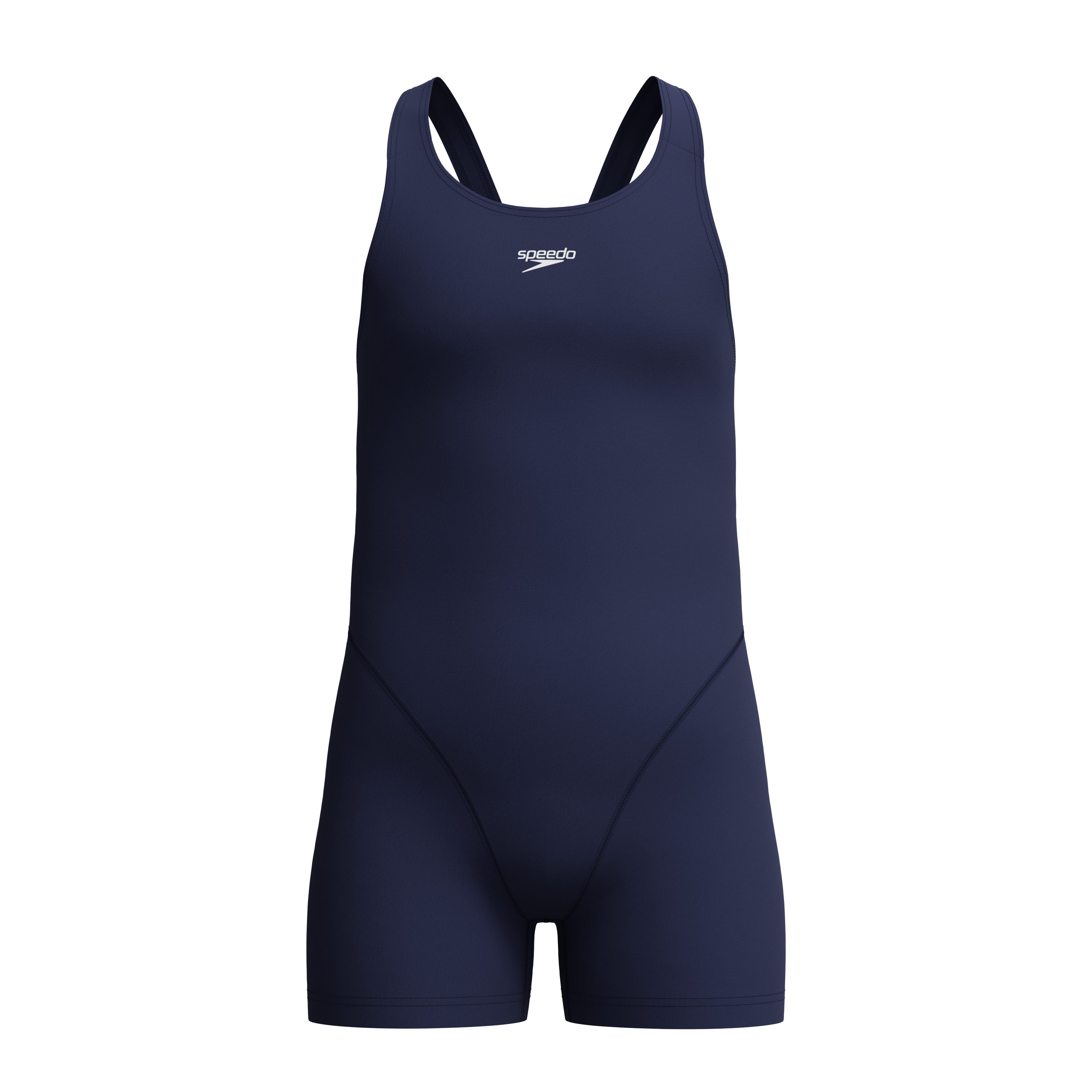 Speedo Badeanzug für Mädchen mit längerer Beinlänge, aus Endurance+ Material, schnelltrocknend
