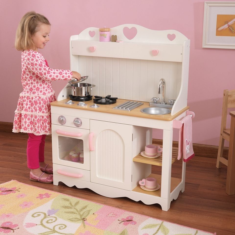 KidKraft® Spielküche Prairie, aus Holz, Spielküche mit Verzierungen online  kaufen | OTTO