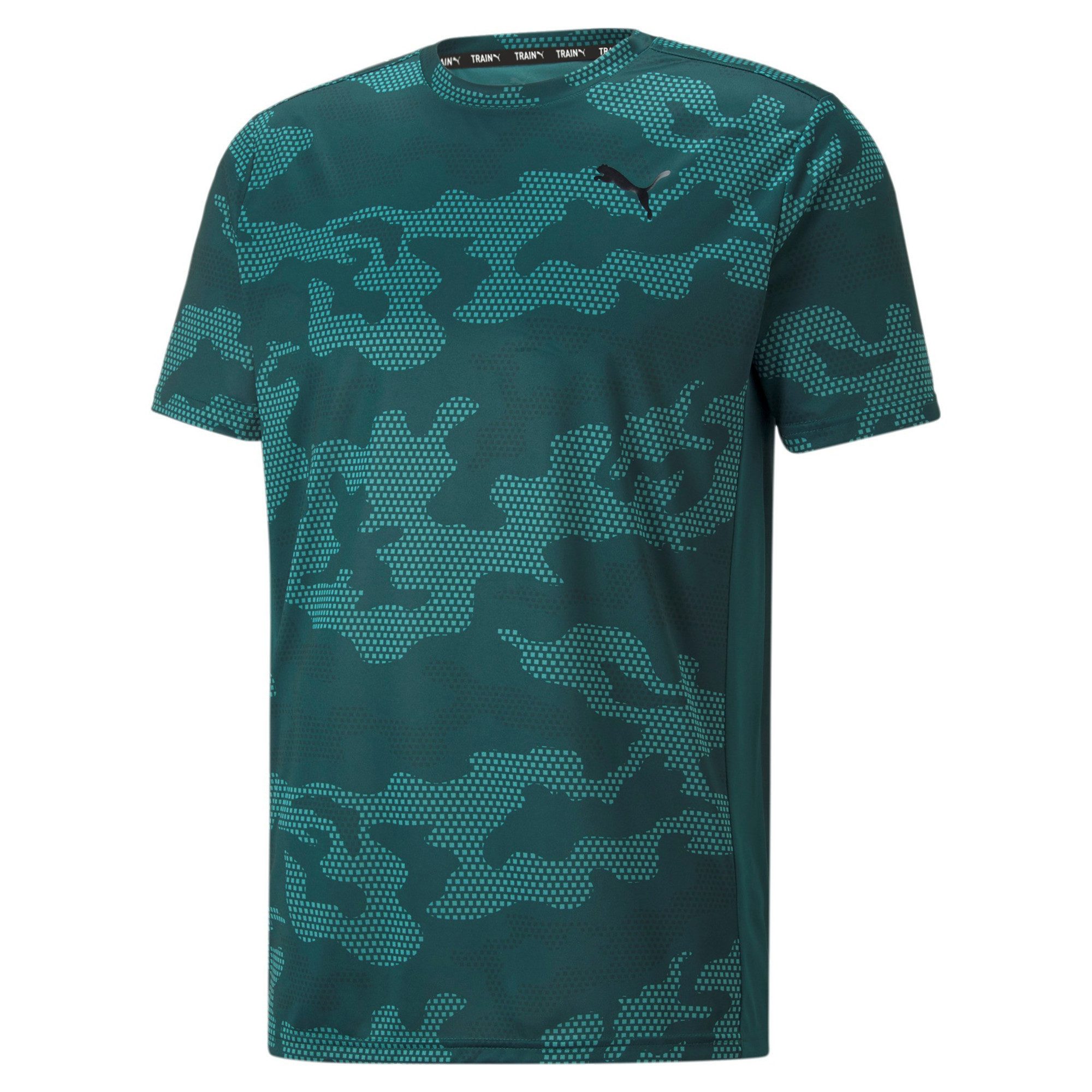 T-Shirt Puma Herren T-Shirt TRAIN OFF SEASON AOP Tee 522358