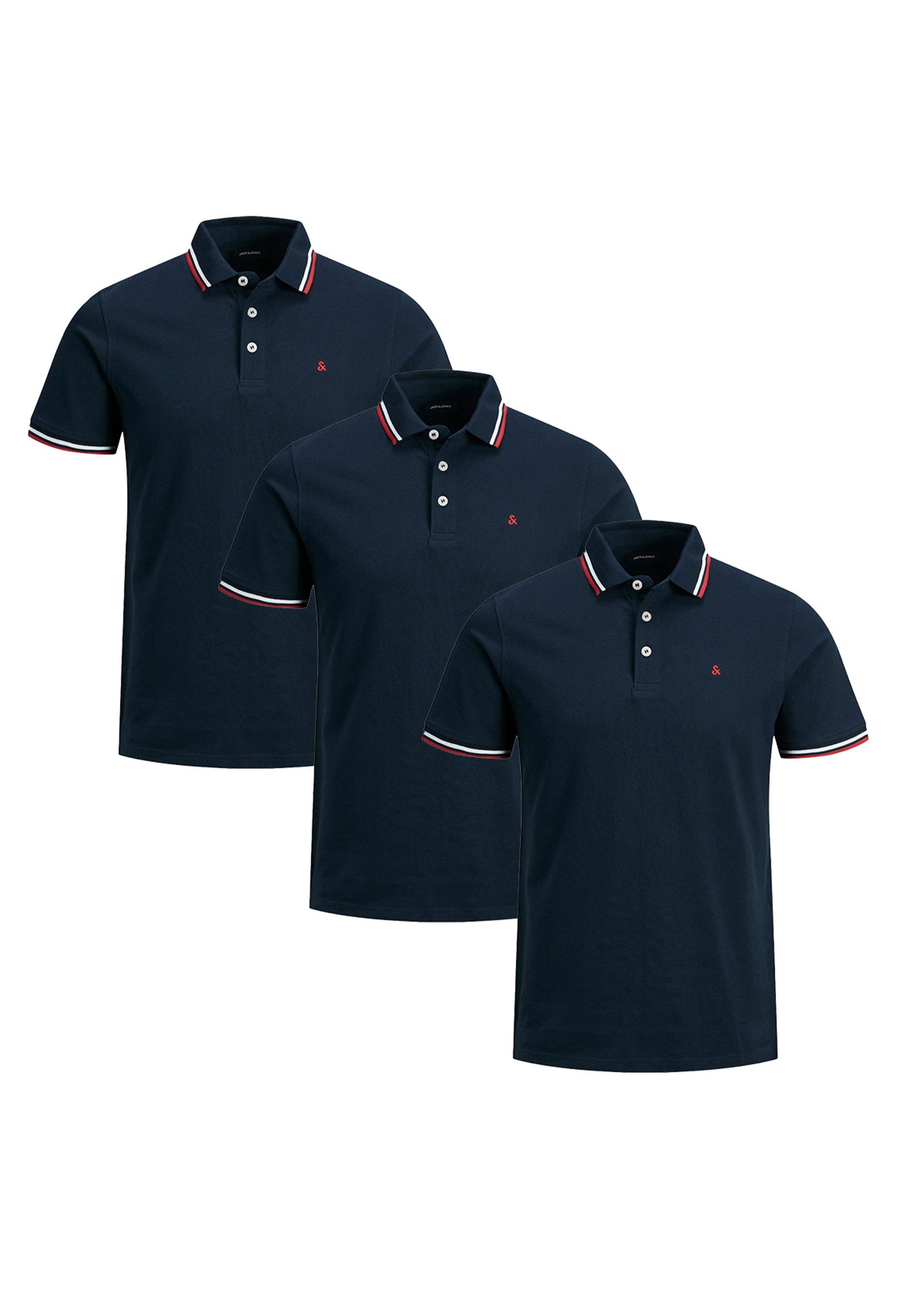Jack & Jones Poloshirt 3er Pack günstig online kaufen