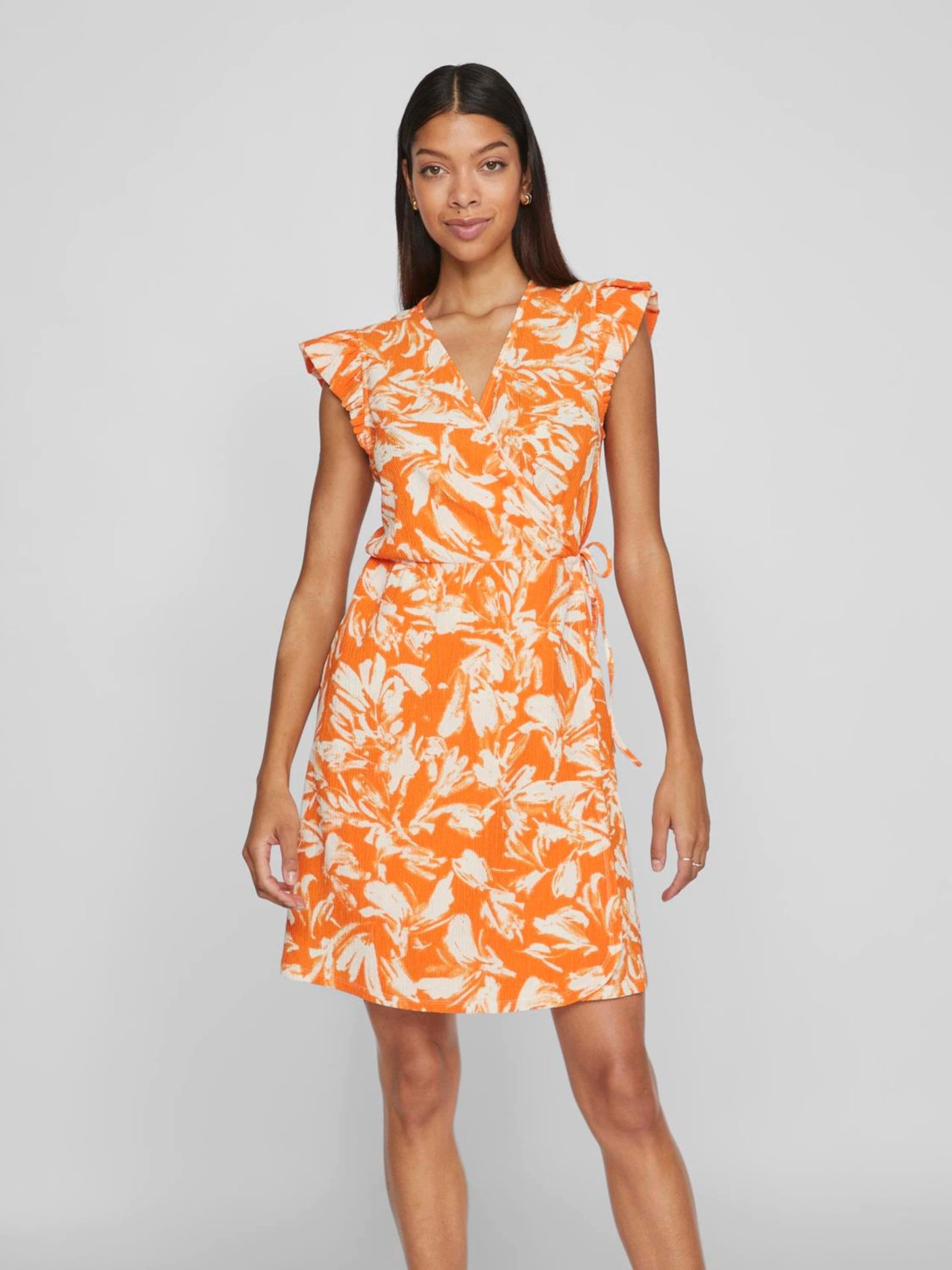 Vila Minikleid VIHaria Guma (1-tlg) Wickel-Design günstig online kaufen