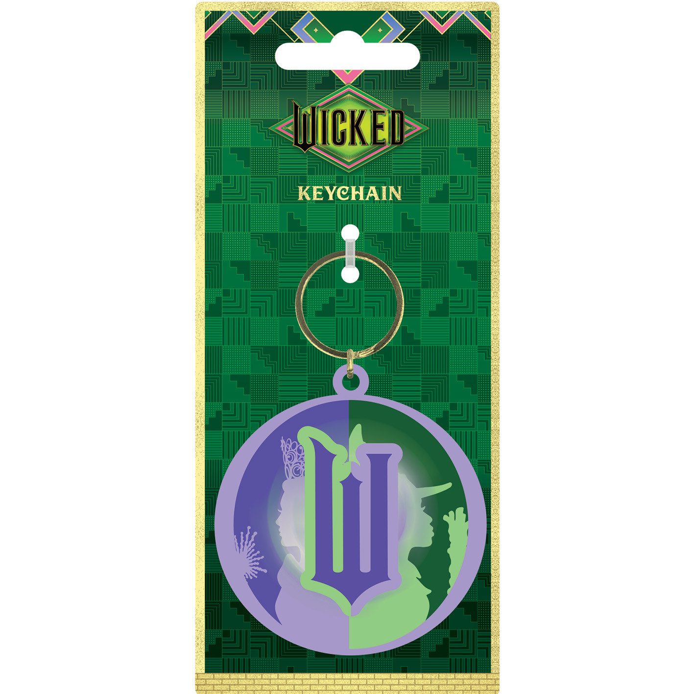 Schlüsselanhänger Wicked - Logo - Spinner Keyring