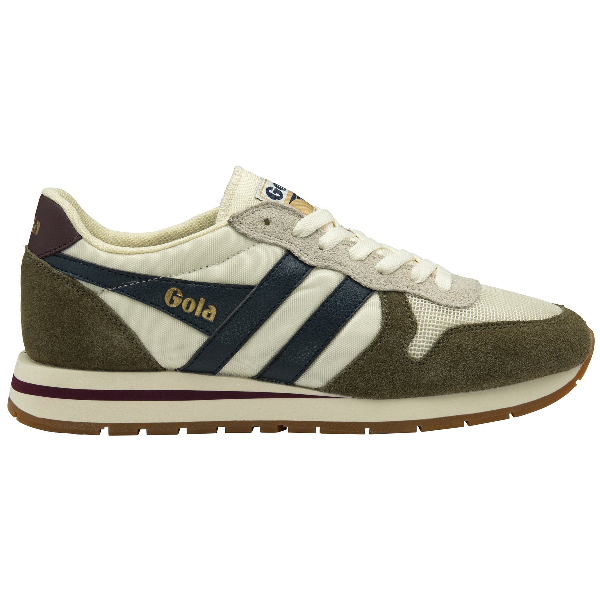 Gola Daytona 2025 offweiss/khakigrün/navyblau Herren Sneaker