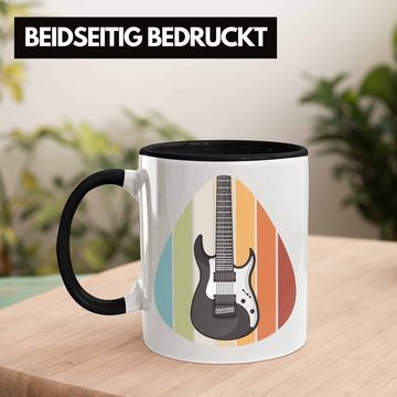 Trendation Tasse Trendation - Gitarrenspieler Geschenk Tasse Männer Frauen Gitarre Geschenkidee Gitarristen Gitarrist Geschenke Motiv