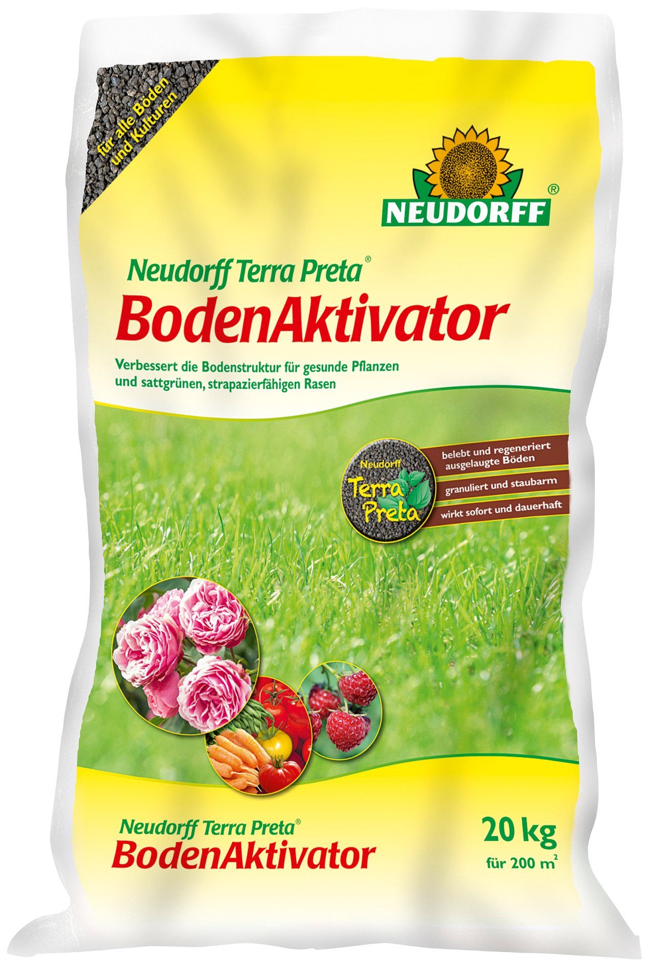 Neudorff Bodenverbesserer »Terra Preta BodenAktivator«, 20 kg