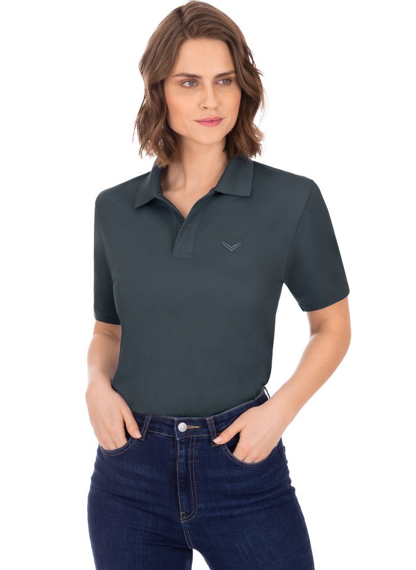 Poloshirt TRIGEMA Poloshirt DELUXE Piqué