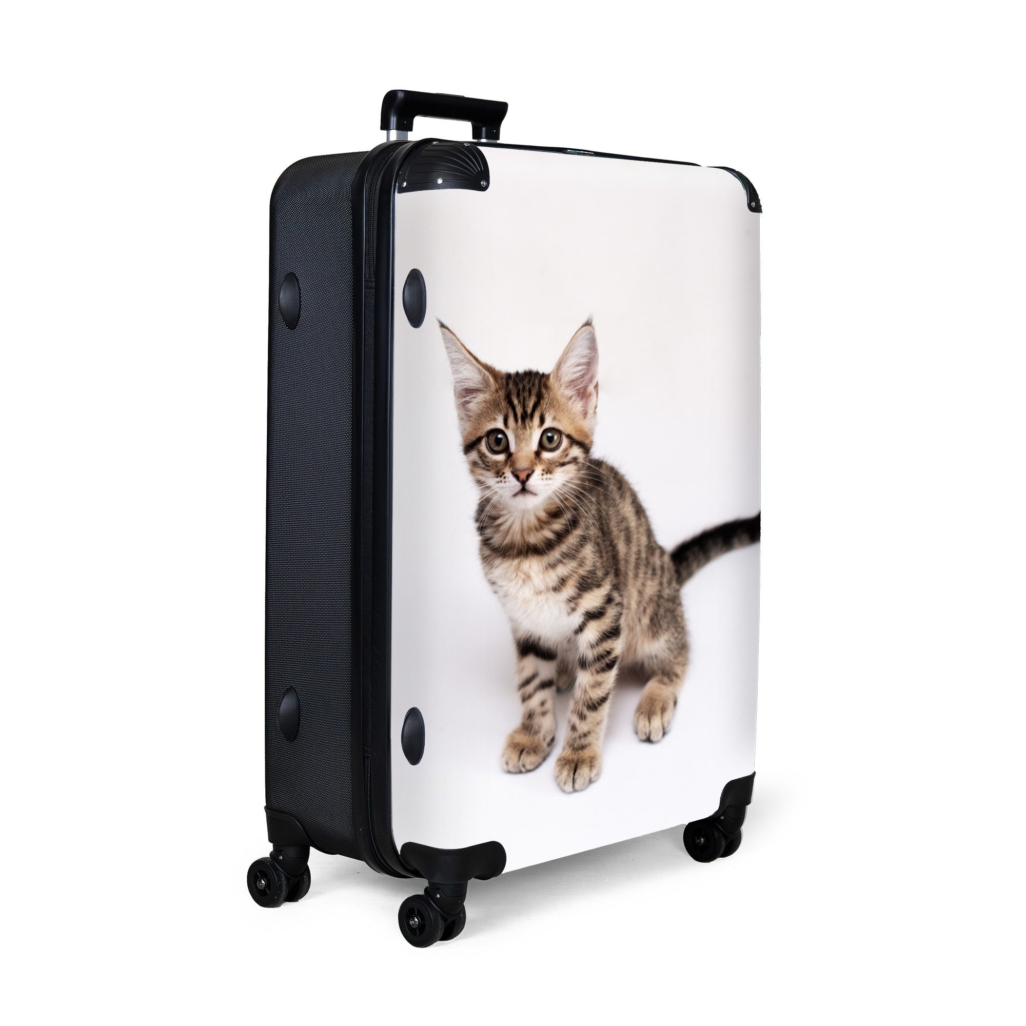 NoBoringSuitcases.com© Hartschalen-Trolley Katze - Haustiere - günstig online kaufen