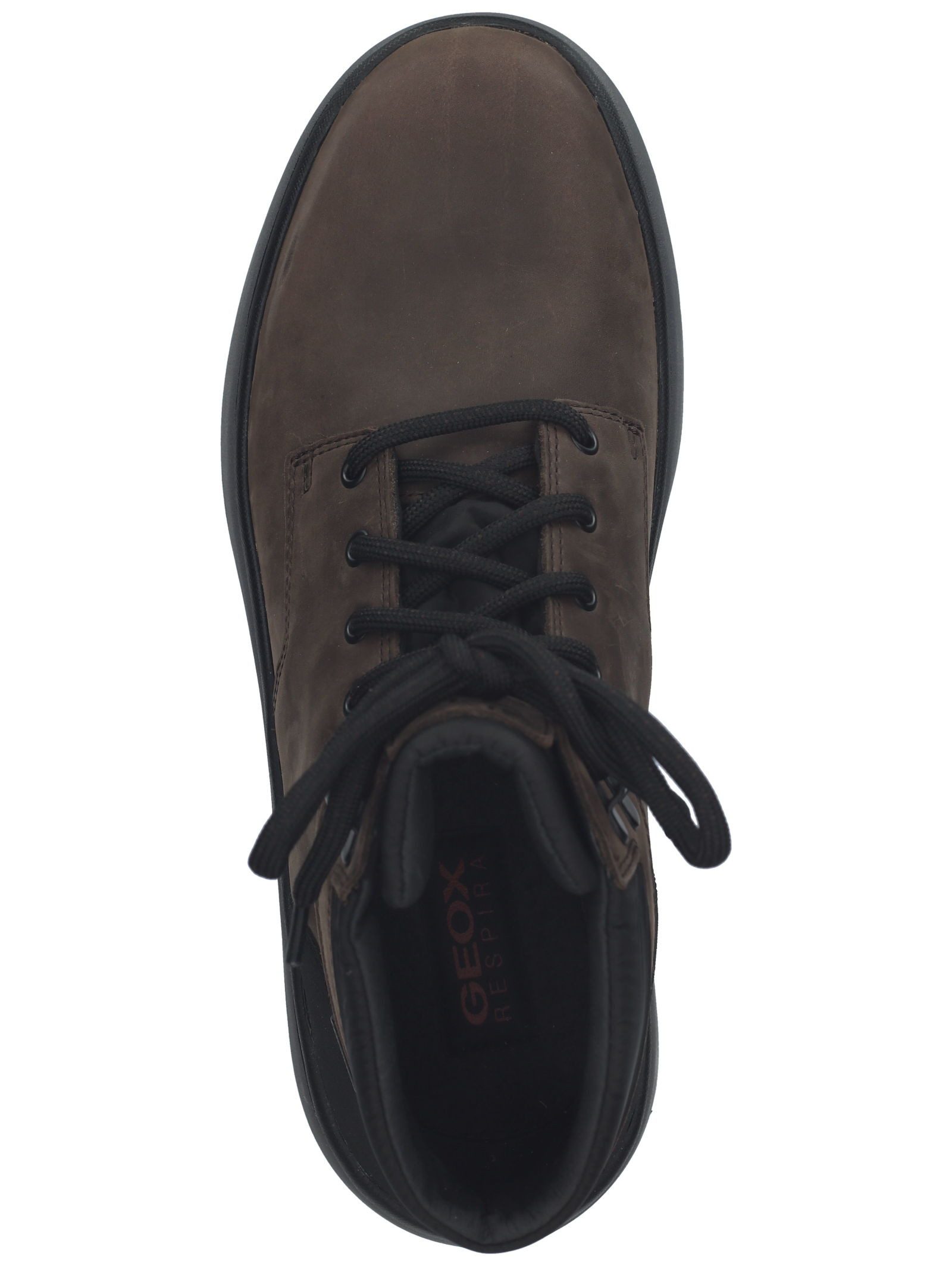 Geox Geox Stiefelette Nubukleder/Textil Schnürstiefelette