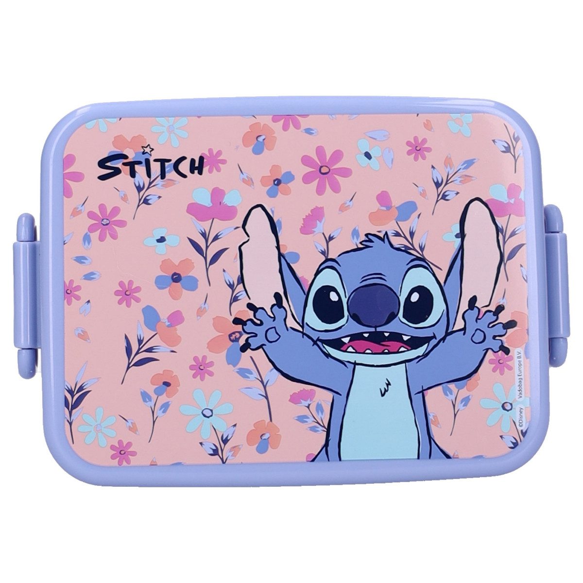 Disney Lunchbox Stitch Kinder Lunchbox Lunch Bunch mit Blumenmotiv
