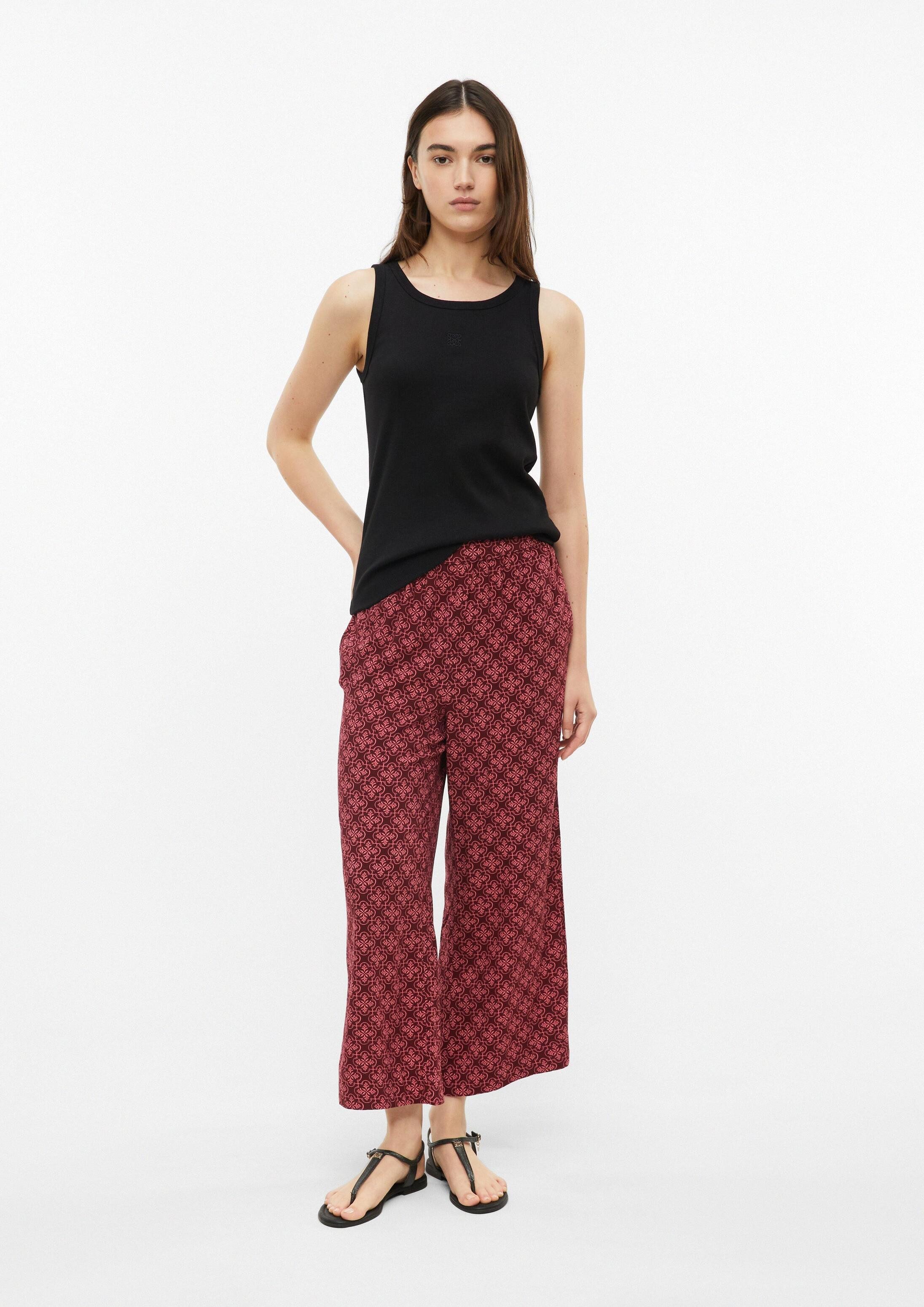 s.Oliver Culotte Hose Culotte aus Viskose – Bild 5 von 5