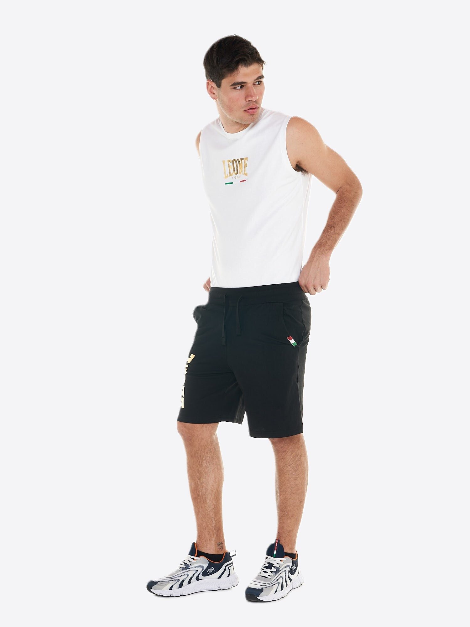 LEONE 1947 Sweatshorts GOLD (1-tlg)