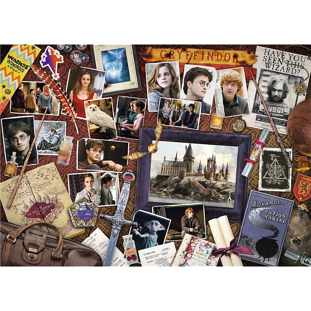 Puzzle 37400 Harry Potter Puzzleteile Erinnerungen Trefl Hogwarts 500 an 500T,