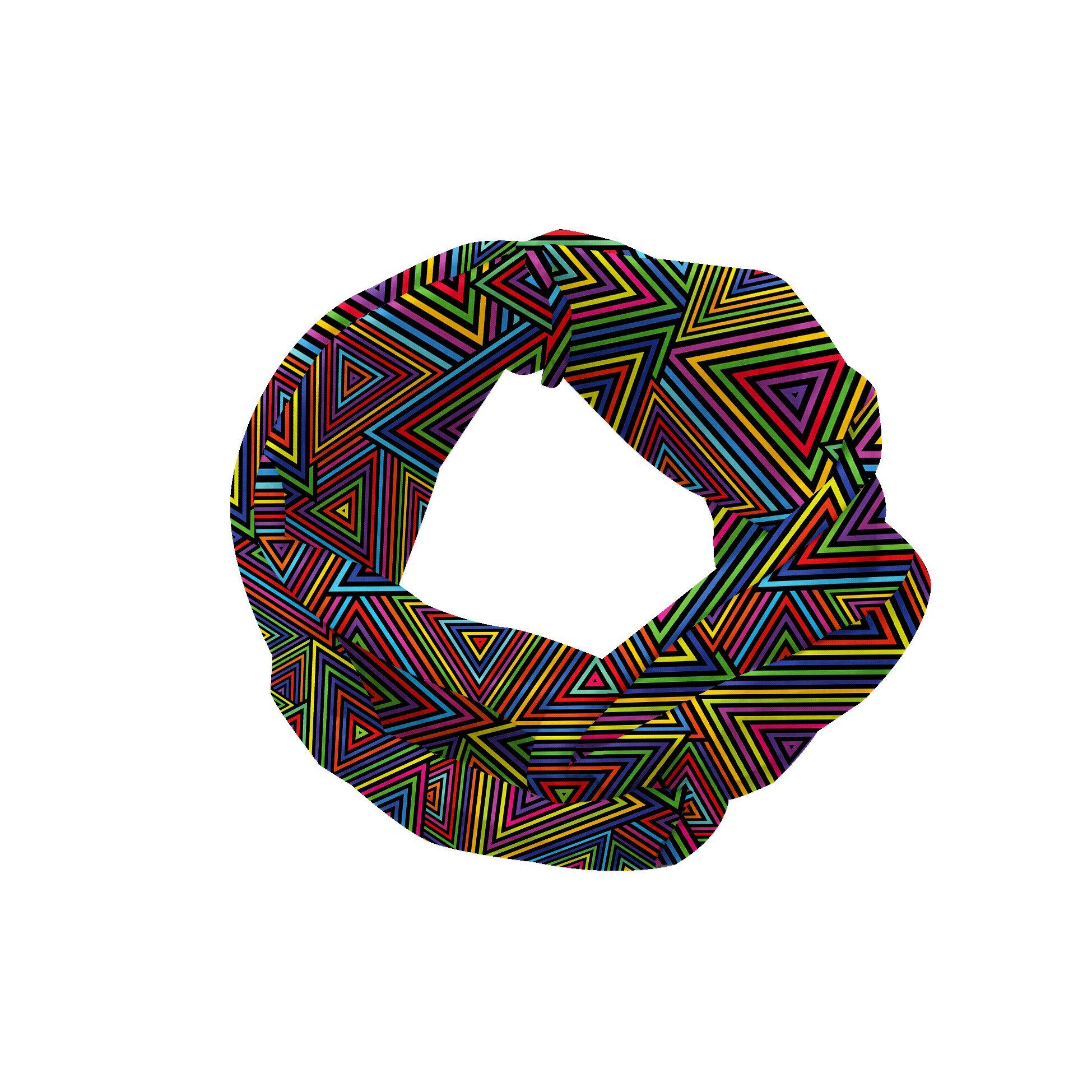 Abakuhaus Stirnband alltags Regenbogen-Farben Design und Angenehme accessories Elastisch Geometrisch