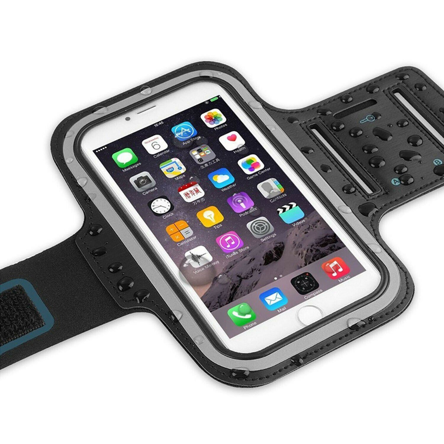 TSB Werk Handyhülle Sportarmband Arm Handy Smartphone Tasche Hülle, Case, Sport, Joggen, Lauf, Universal – Bild 2 von 3