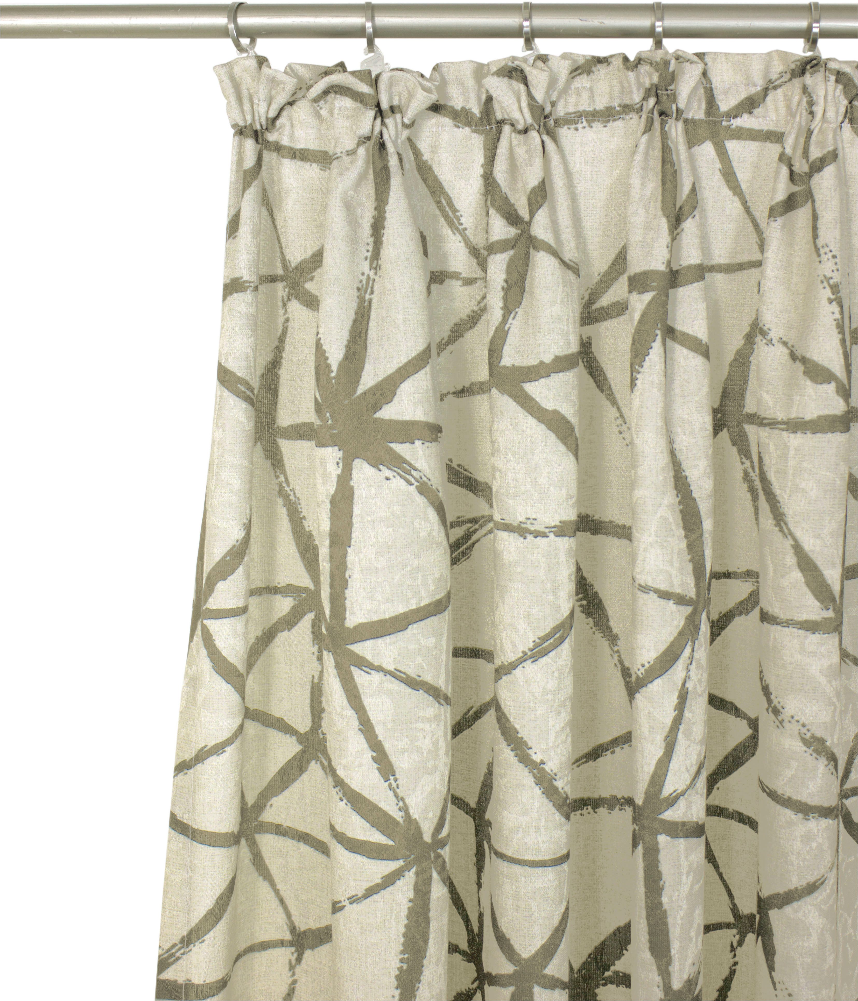 Wirth Vorhang Lisburn (1 St), Kräuselband, halbtransparent