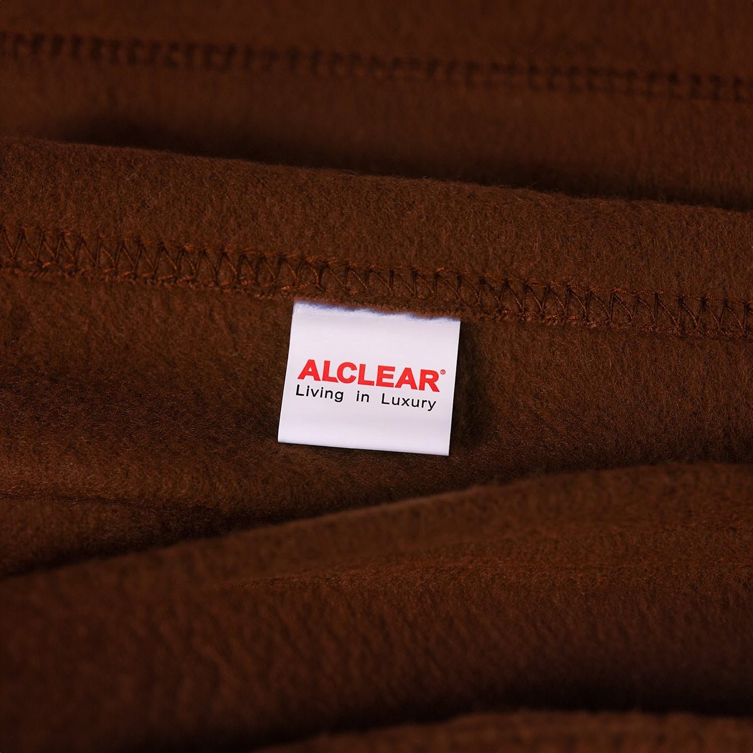 Wohndecke 3 St. A3SB Oeko-Tex Polar Fleecedecken Couch schokobraun 130x160c günstig online kaufen