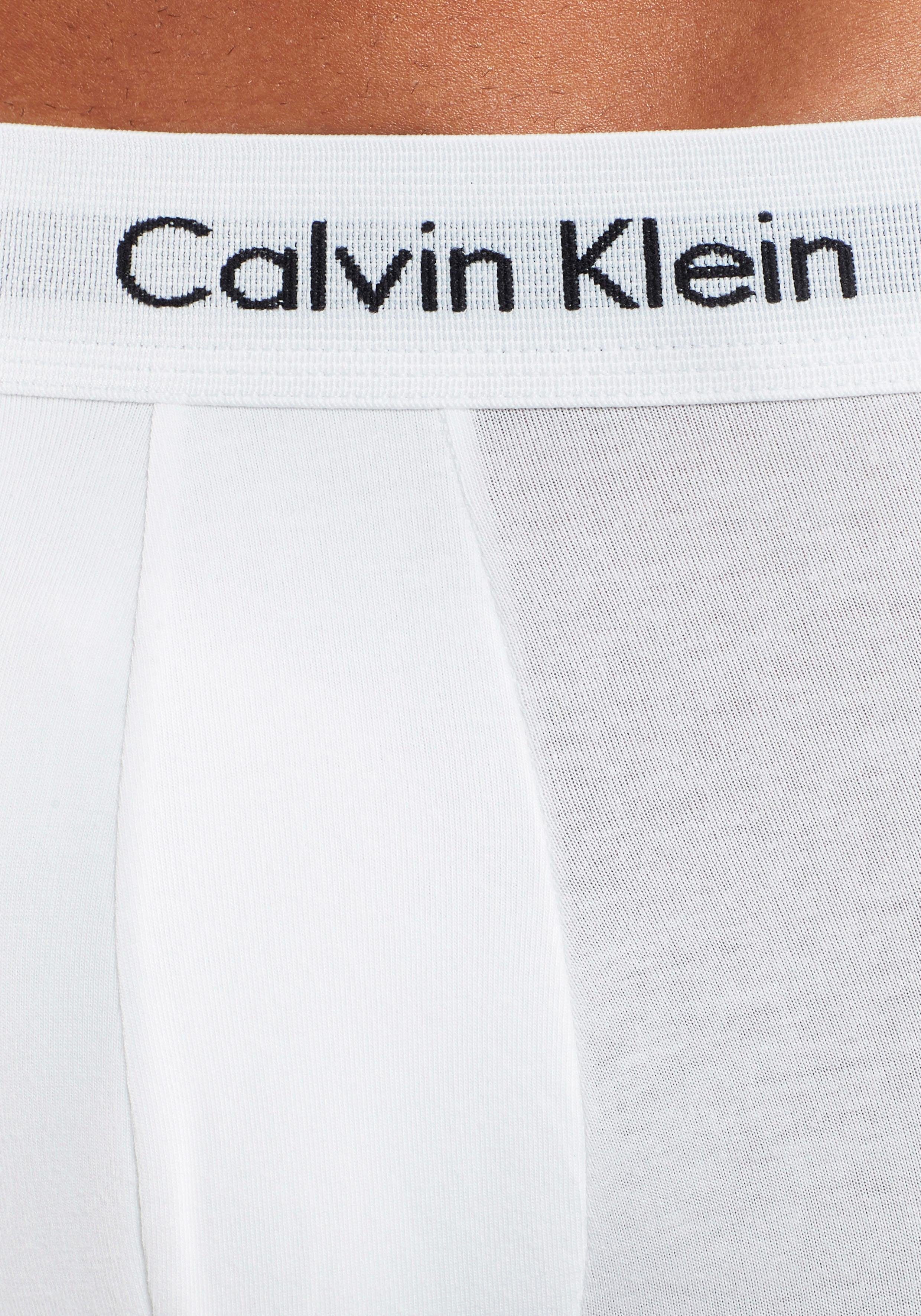 Calvin Klein Underwear Trunk Low Rise Trunk 3 PACK (3-St) mit weißem Webbund – Bild 4 von 5