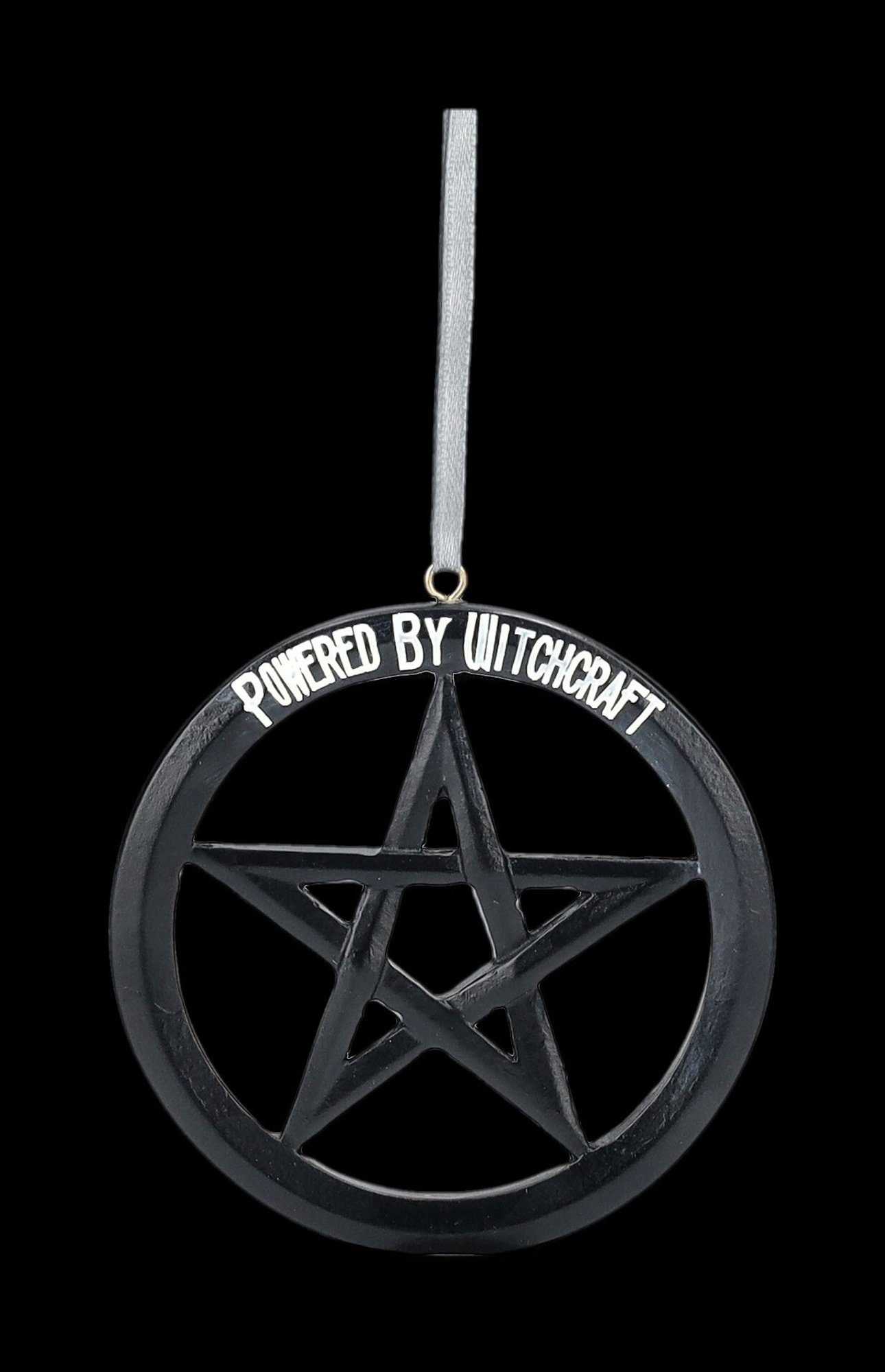 (1-tlg) Powered by Christbaumschmuck Christbaumschmuck - - Gothic Weihnachten Witchcraft GmbH Figuren Pentagramm Deko Shop