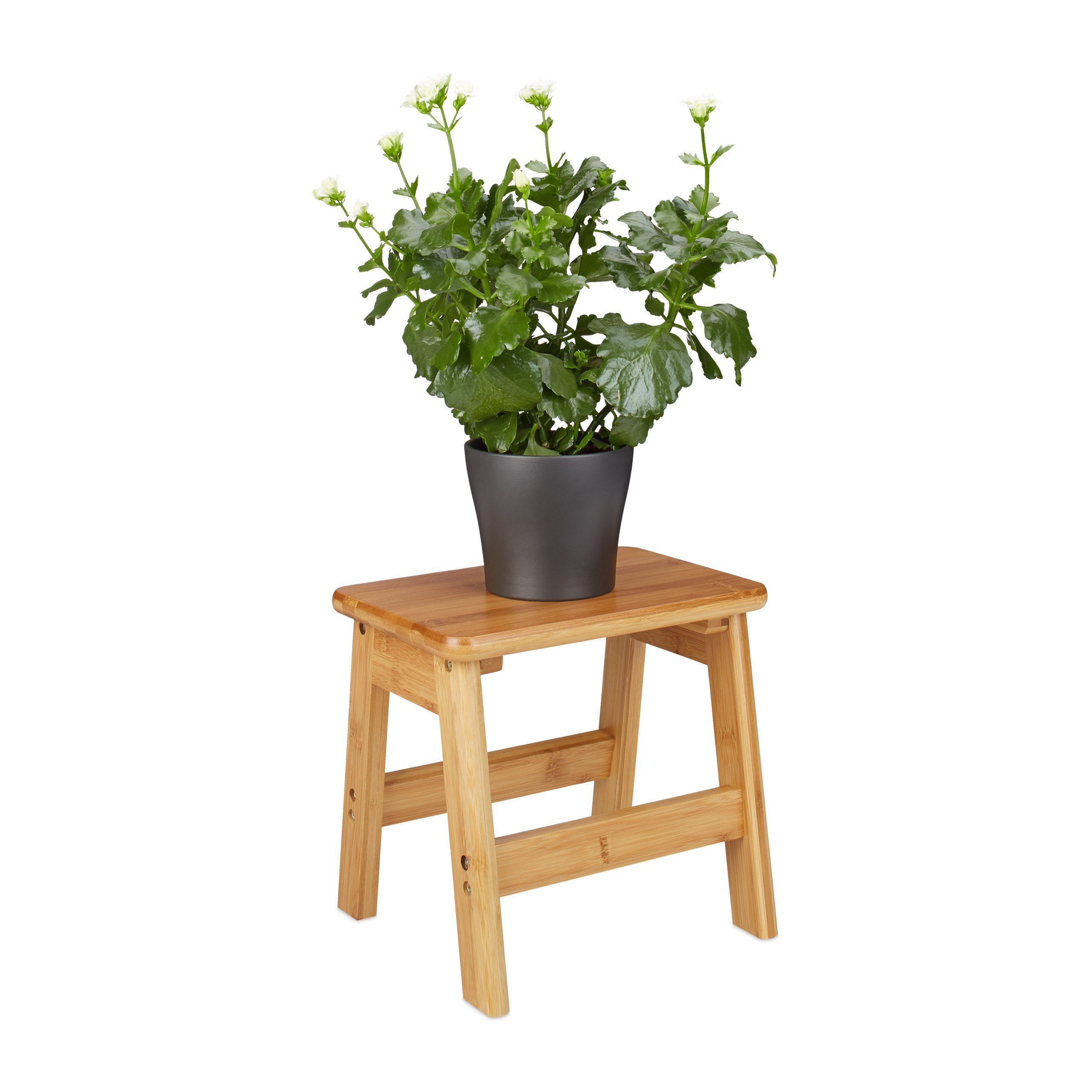 relaxdays Fußhocker Fußbank RUSTICO günstig online kaufen