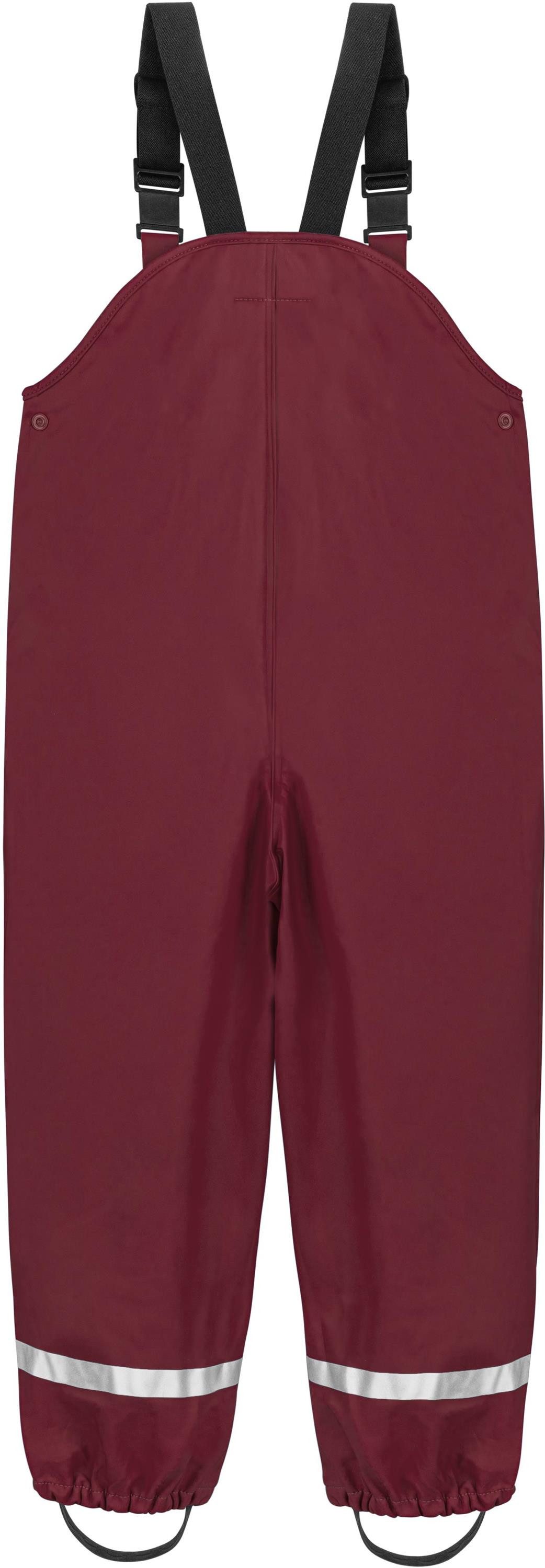 normani Regenhose Kinder Regenhose mit Hosenträgern Skjolden Wasserdichte Regenlatzhose Überziehhose - ungefütterte Matschhose