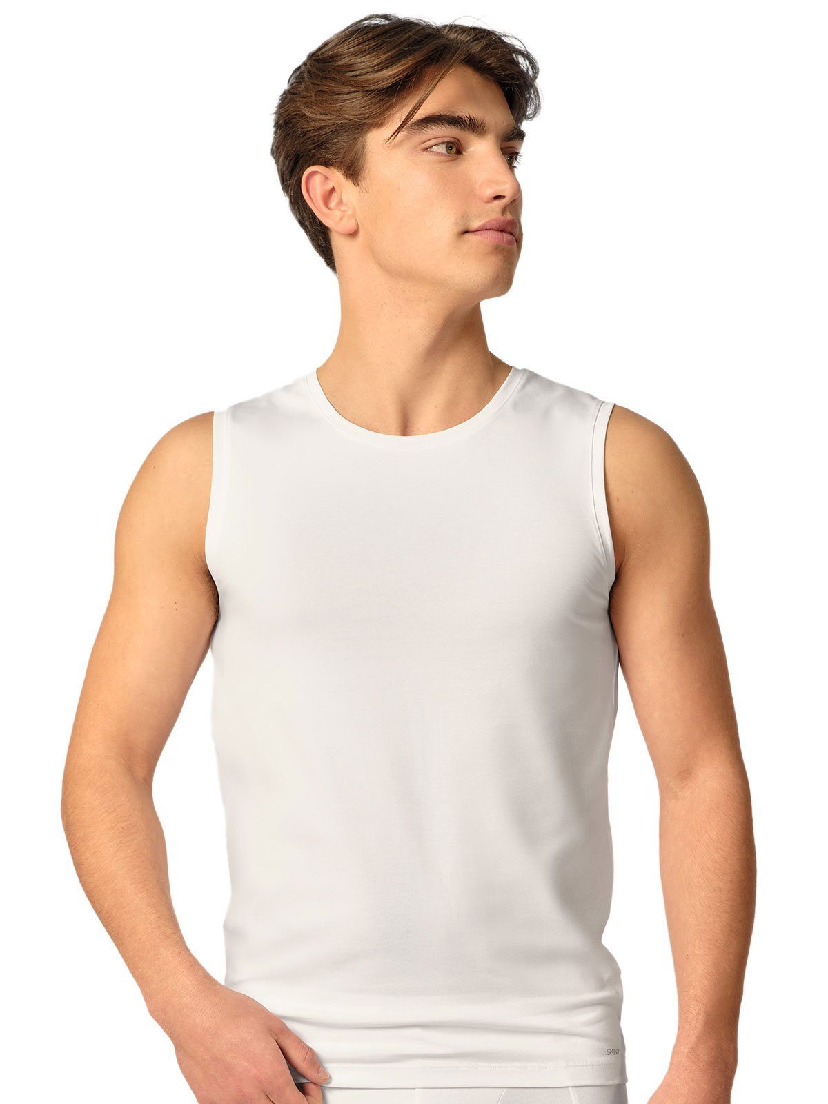 Skiny Achselhemd Herren Tank Top Cotton Fresh (Stück, 1-St) -