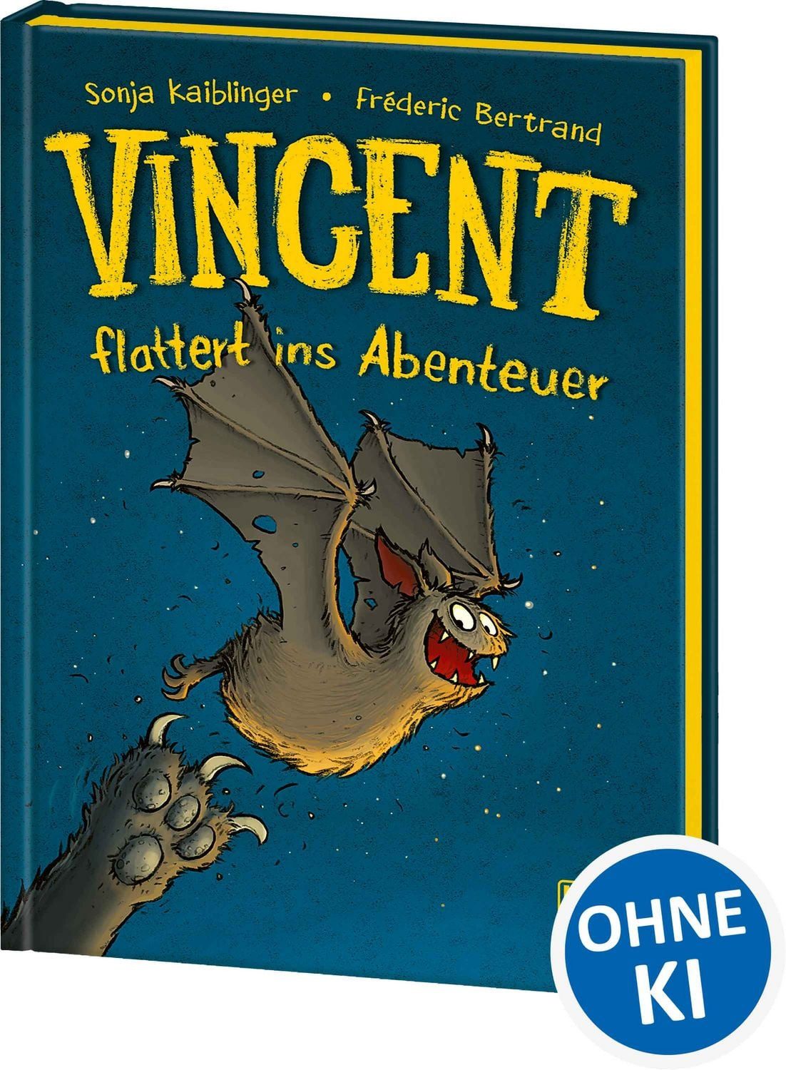 Vincent flattert ins Abenteuer (Band 1) / Sonja Kaiblinger, Kinderbuch ab 7 Jahre - ausgezeichnet mit dem Lesekompass 2020