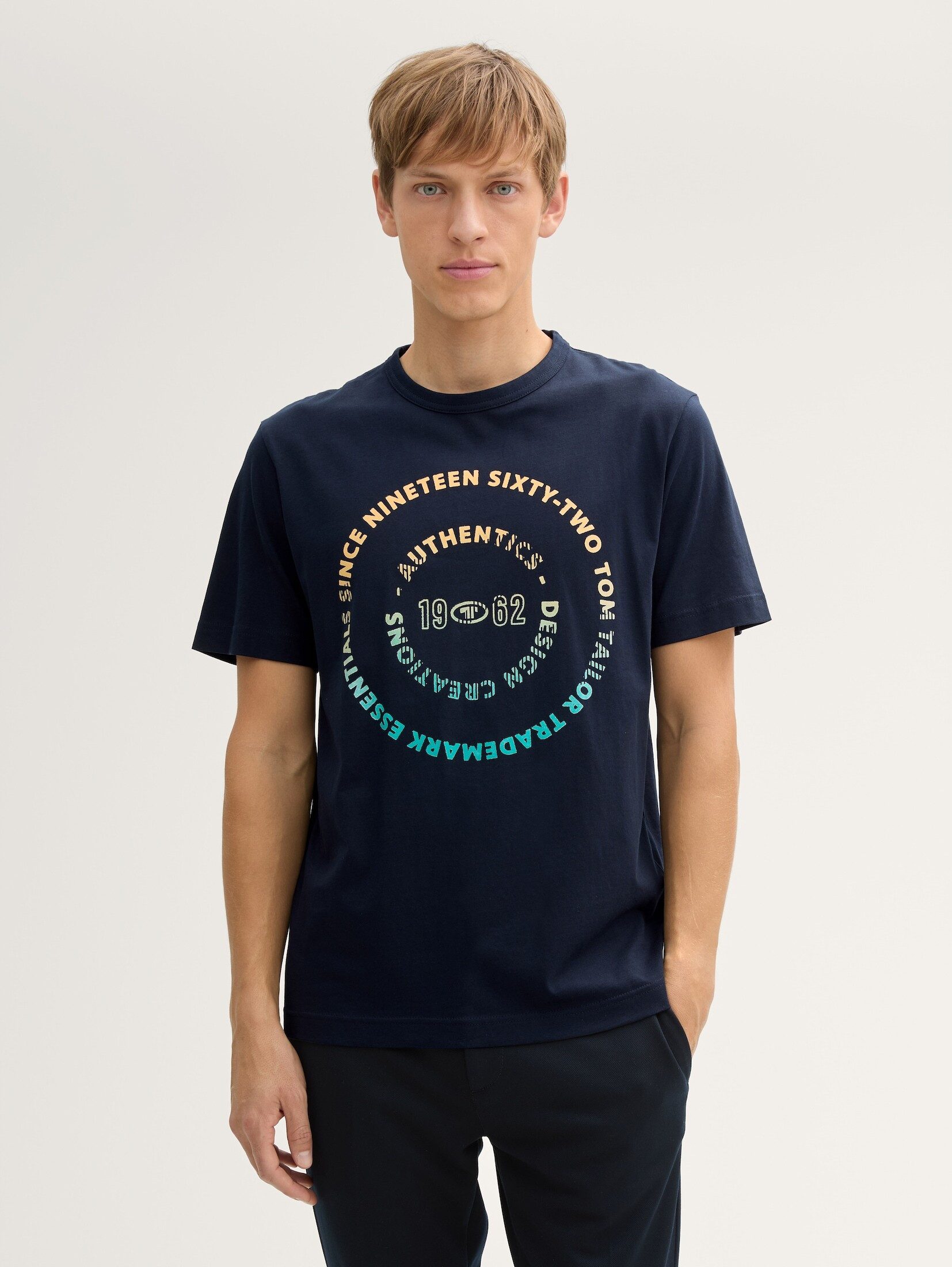 TOM TAILOR T-Shirt T-Shirt aus Baumwolle günstig online kaufen