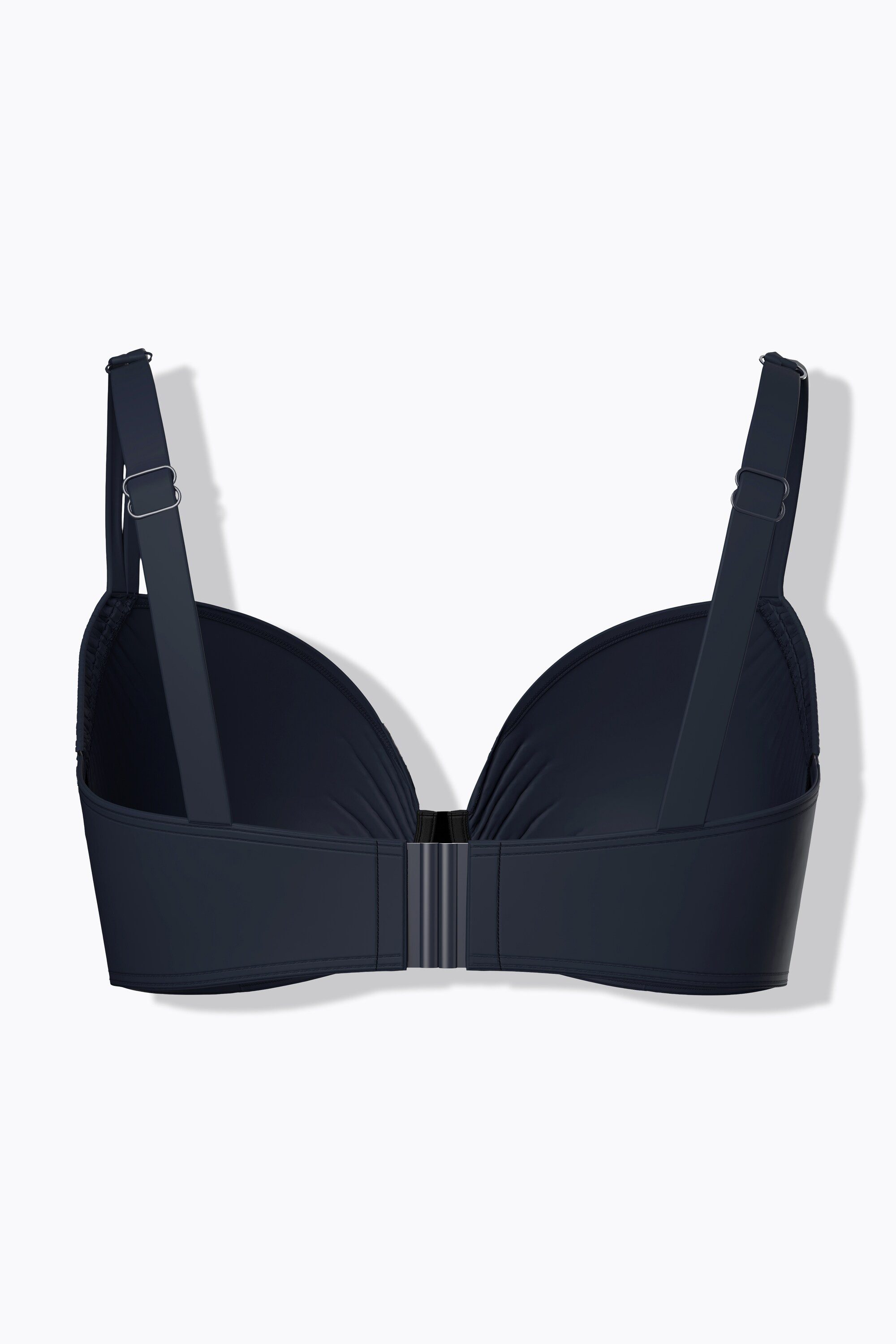 Ulla Popken Bustier-Bikini Bügel-Bikini Oberteil Raffung Träger verstellbar – Bild 4 von 4