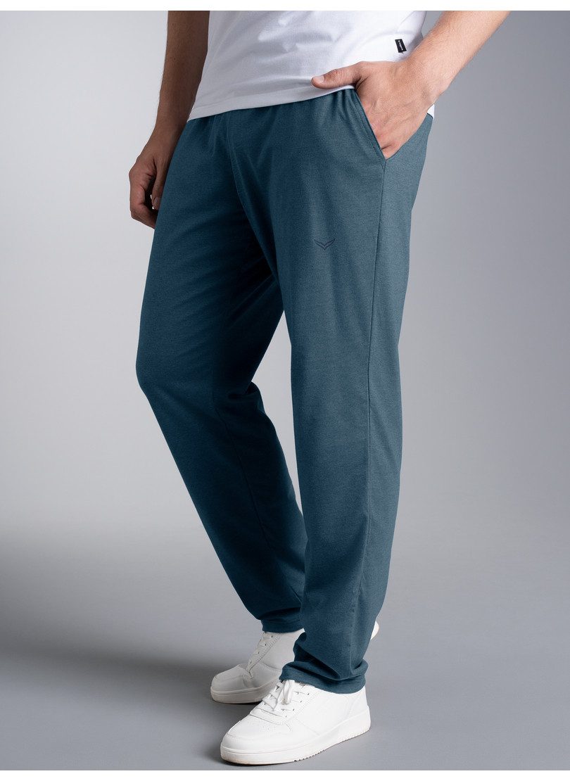 Trigema Jerseyhose TRIGEMA Hose DELUXE Baumwolle (1-tlg)
