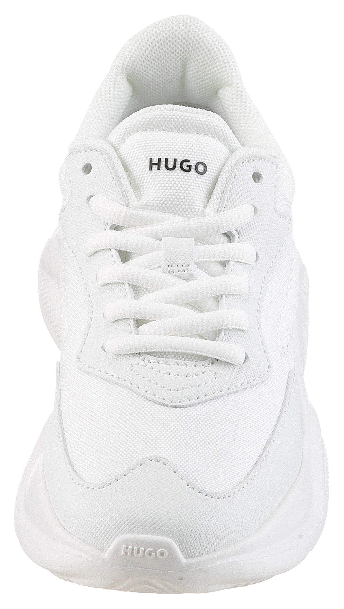 HUGO Leon_Runn Sneaker, Schnürschuh, Halbschuh, Freizeitschuh, HUGO Schriftzug an der Ferse