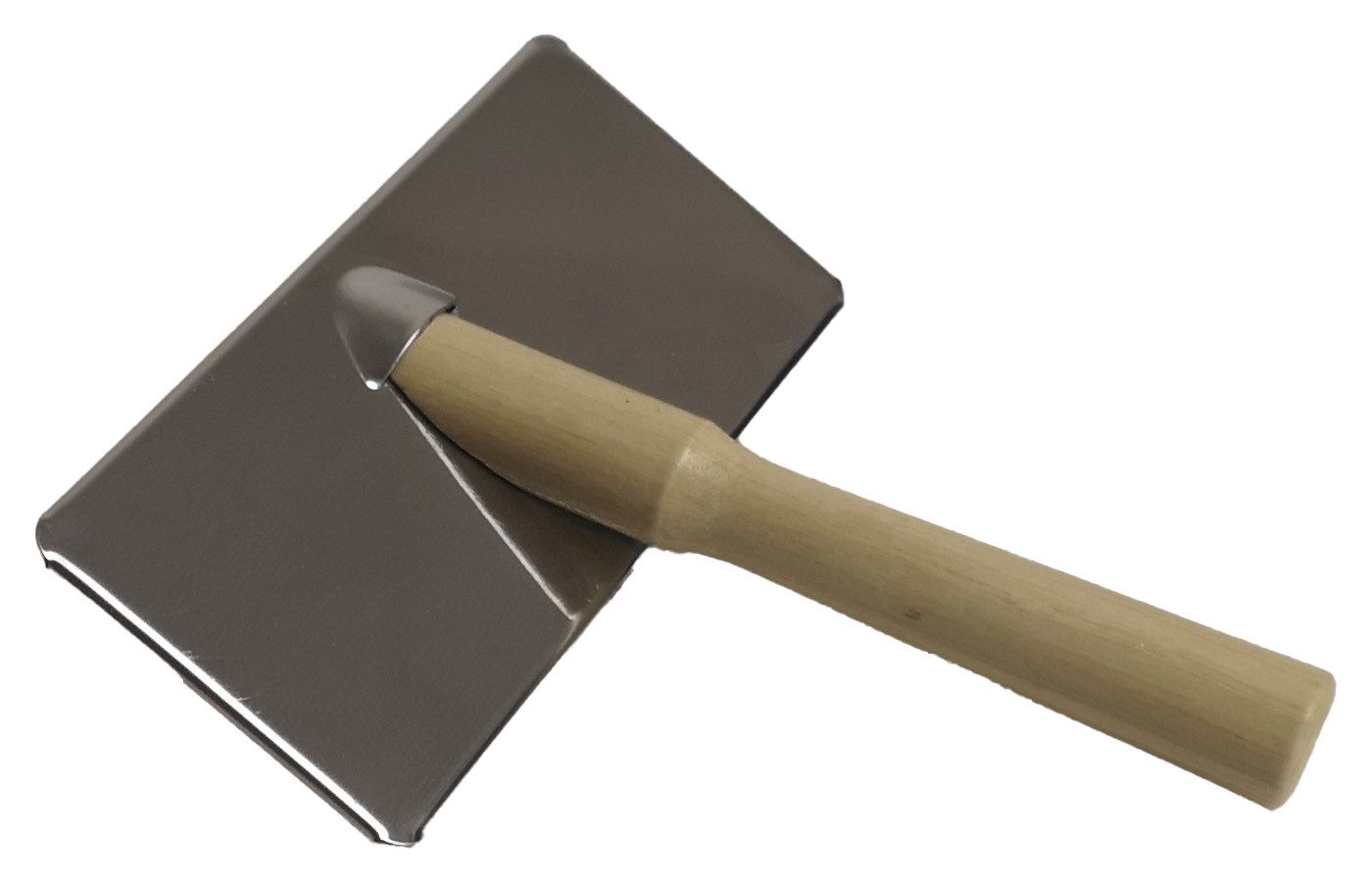 Reissner Lammfelle Fellbürste Pflegebürste für Haustiere, Lamm- und Schaffelle, robust mit Holzgriff