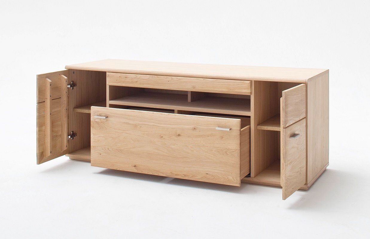 MCA furniture Lowboard TV-Board Bologna, Eiche Bianco