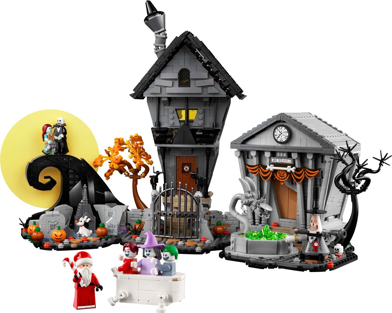 LEGO® Ideas 21351 Tim Burtons Disney Film Nightmare Before Christmas! Spielbausteine, (2193 St)