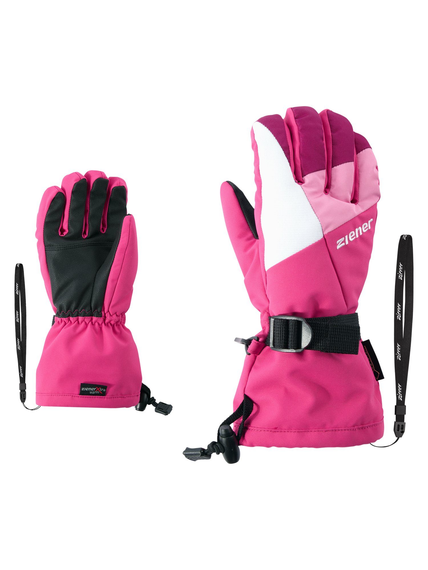 LANI Ziener pink Junior GTX(R) Skihandschuhe