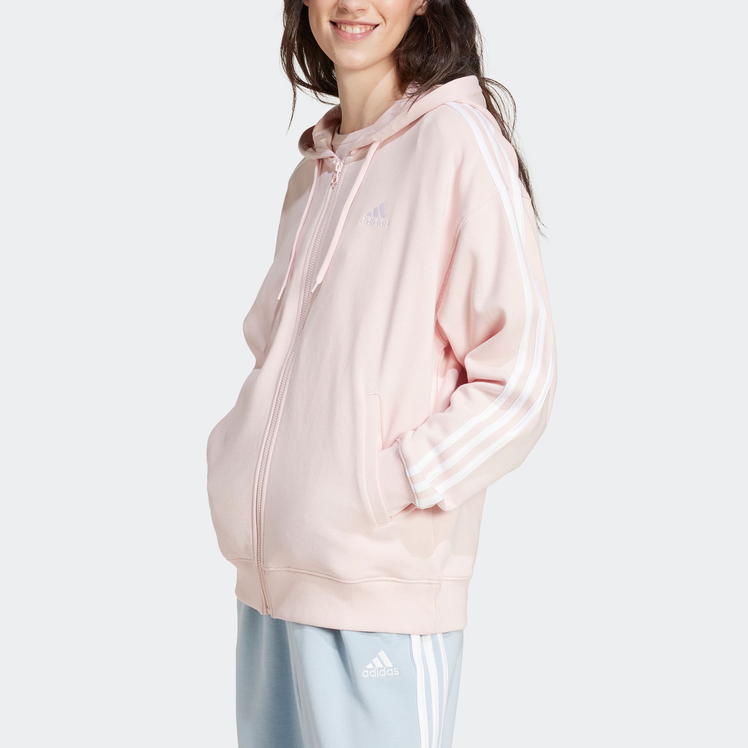 adidas Sportswear Kapuzensweatjacke W 3S FT FZ O HD (1-tlg)
